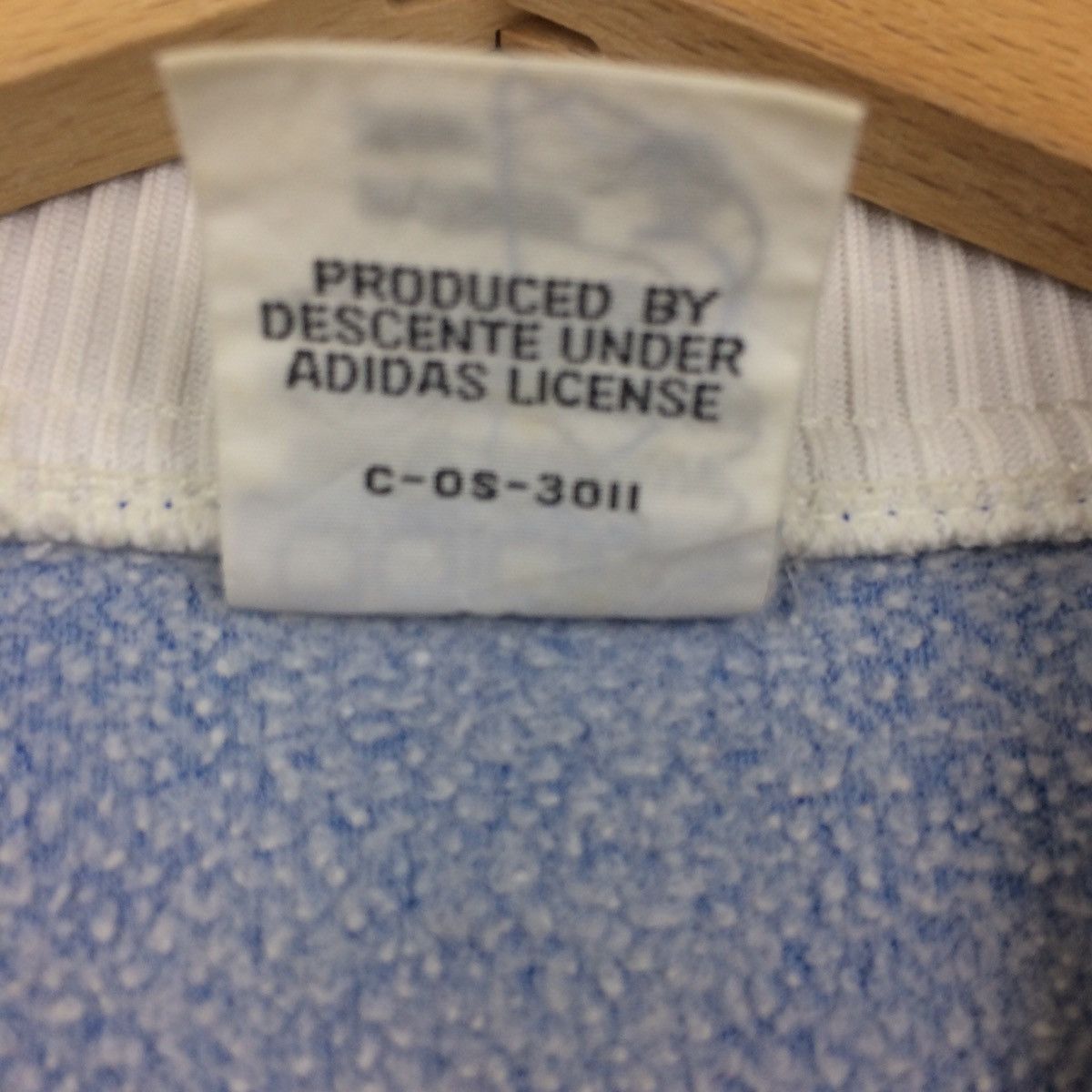 Adidas × Descente × Vintage Vintage Adidas Trefoil BRD/ W.Germany Three Stripes Jacket Size US L / EU 52-54 / 3 - 5 Thumbnail