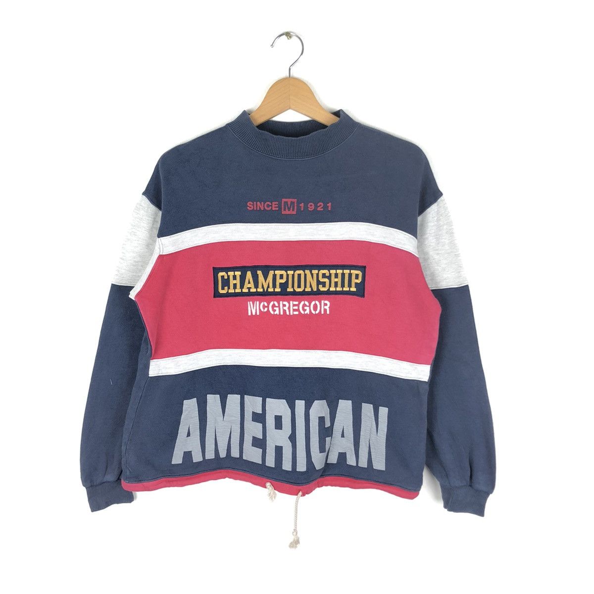 McGregor RARE!!! McGregor Big Logo American Championship Sweatshirt Size US M / EU 48-50 / 2 - 1 Thumbnail