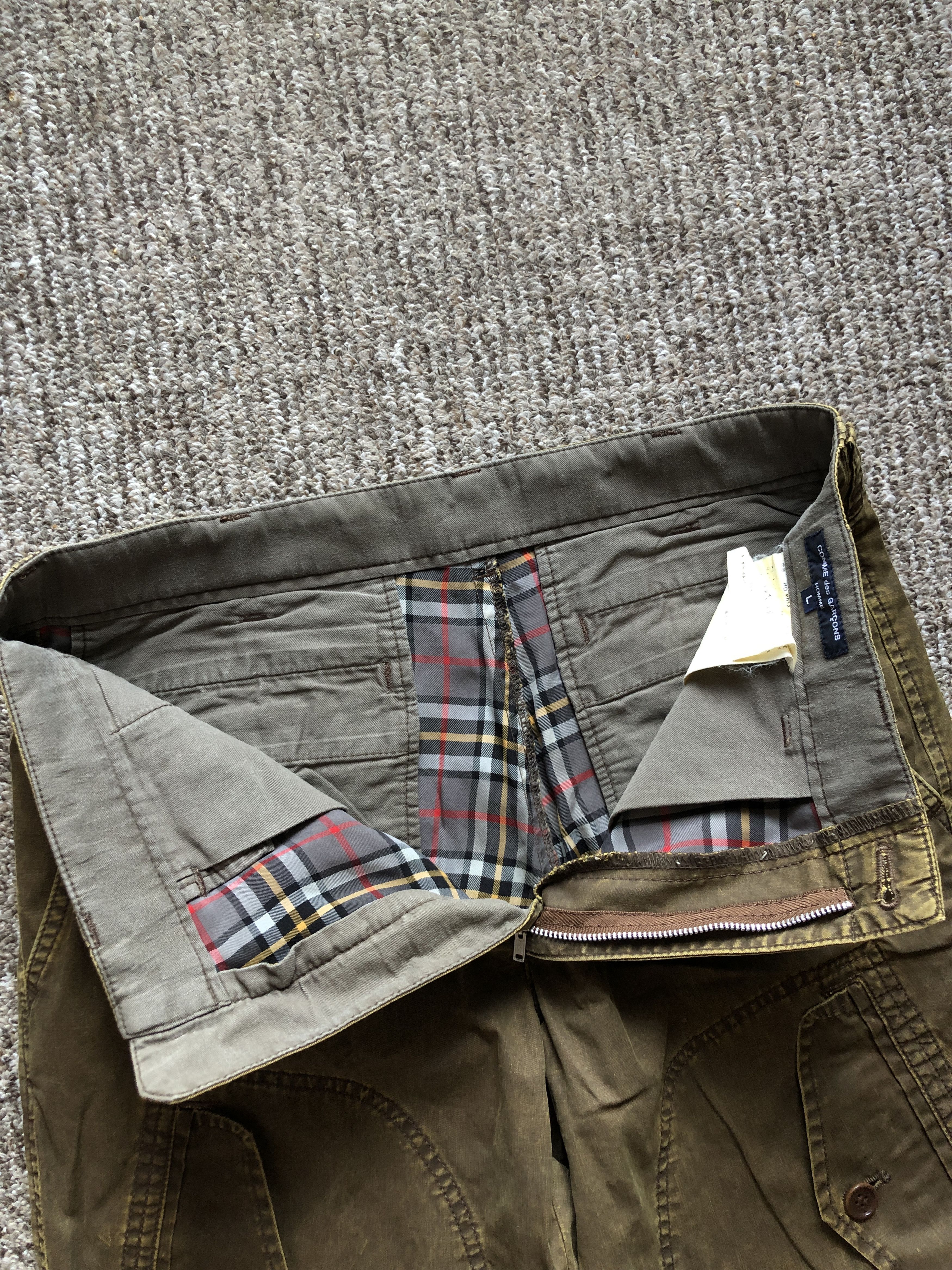 Comme des Garcons × Comme des Garcons Homme Plus × Vintage Archive Vintage Comme Des Garcons Homme jogger pants Size US 34 / EU 50 - 11 Thumbnail