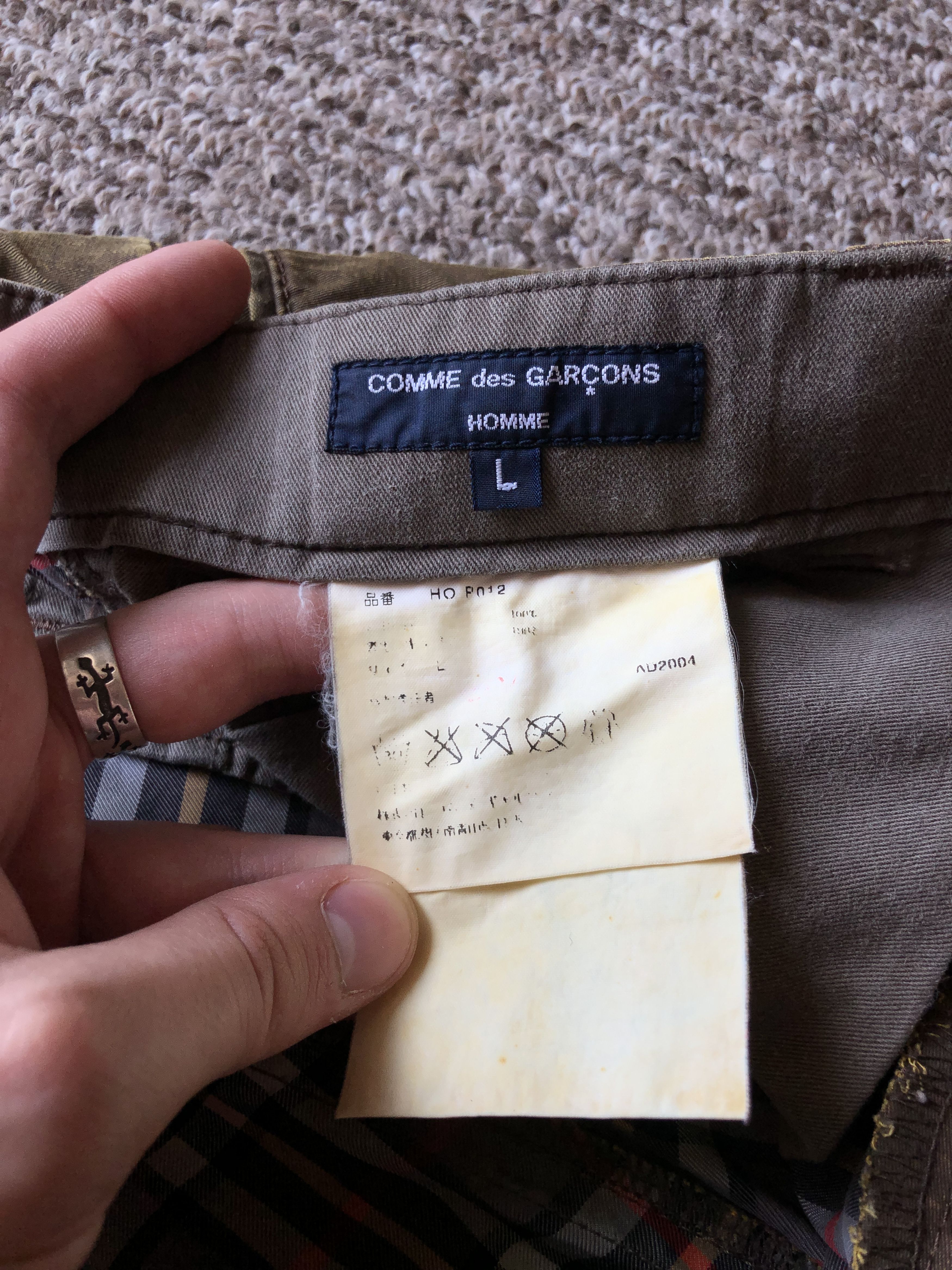 Comme des Garcons × Comme des Garcons Homme Plus × Vintage Archive Vintage Comme Des Garcons Homme jogger pants Size US 34 / EU 50 - 13 Thumbnail