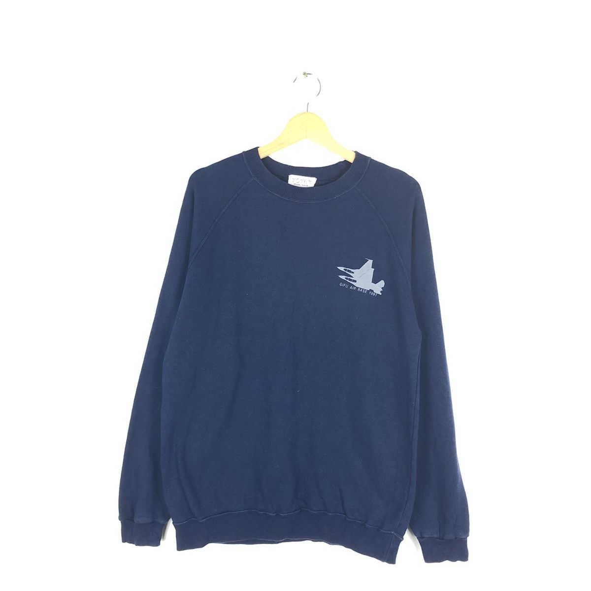 Vintage GIFU AirBase 1997 United State Air Force Sweatshirt Size US L / EU 52-54 / 3 - 2 Thumbnail
