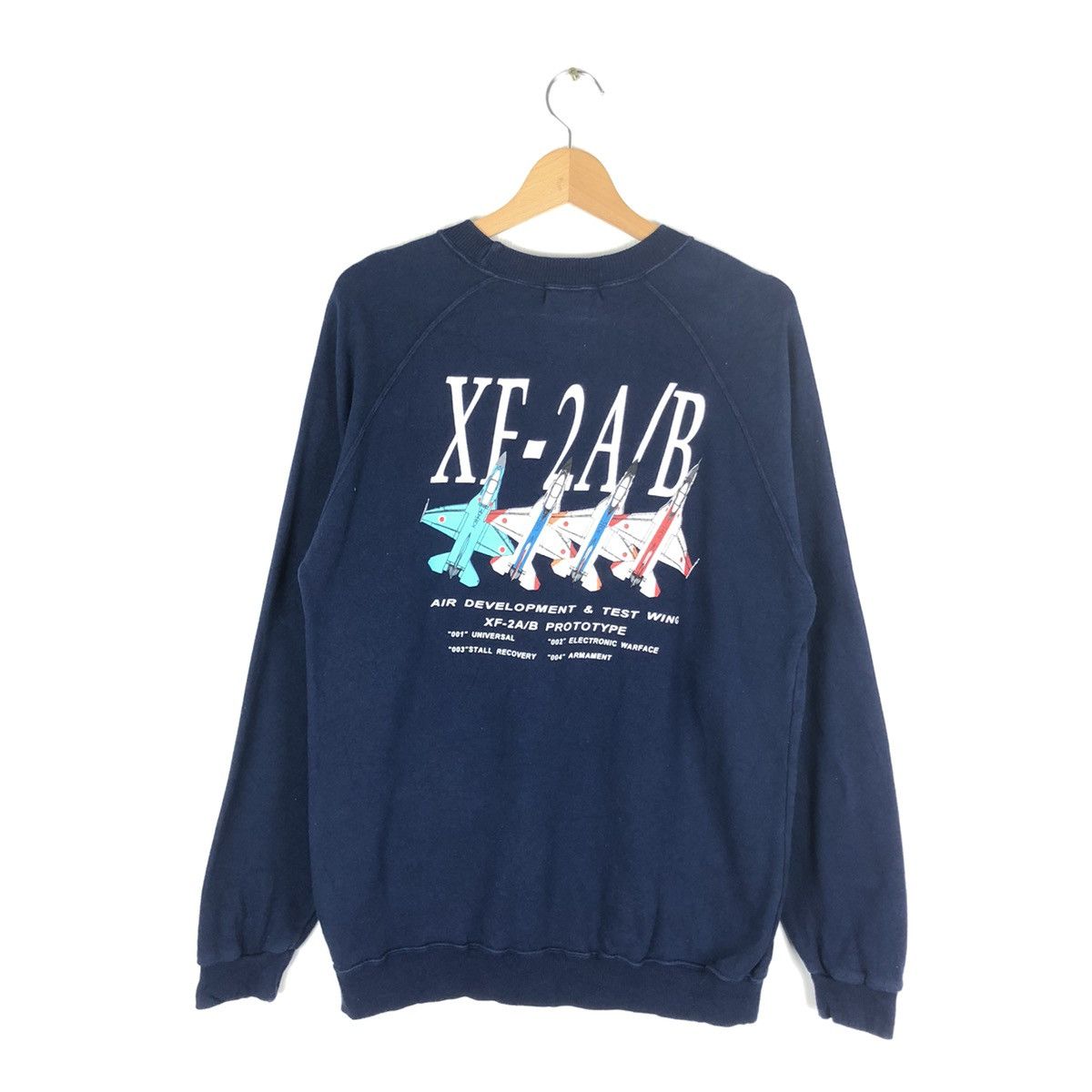 Vintage GIFU AirBase 1997 United State Air Force Sweatshirt Size US L / EU 52-54 / 3 - 1 Thumbnail
