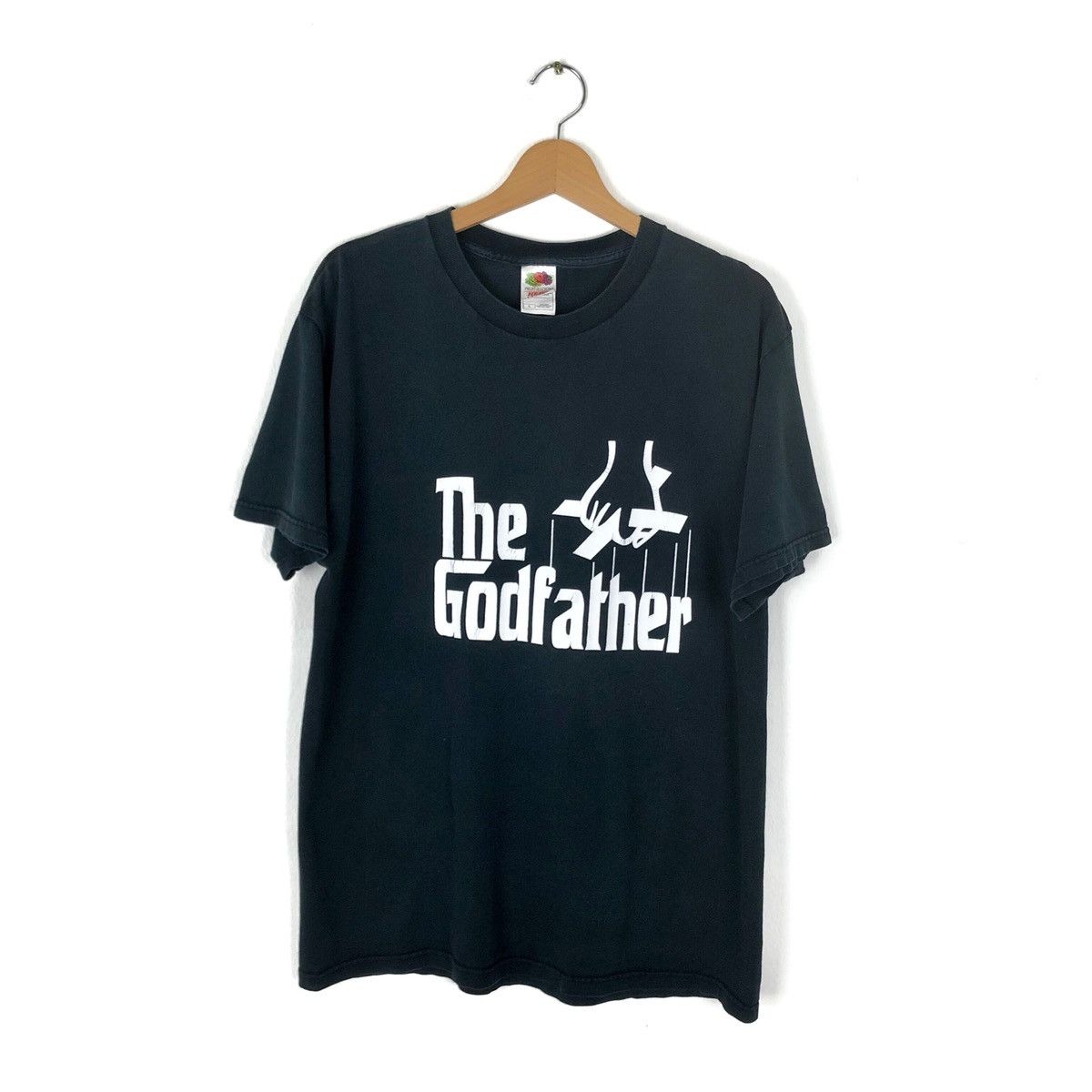Vintage The Godfather Vintage Movie Big Logo Short Sleeve T-shirt 