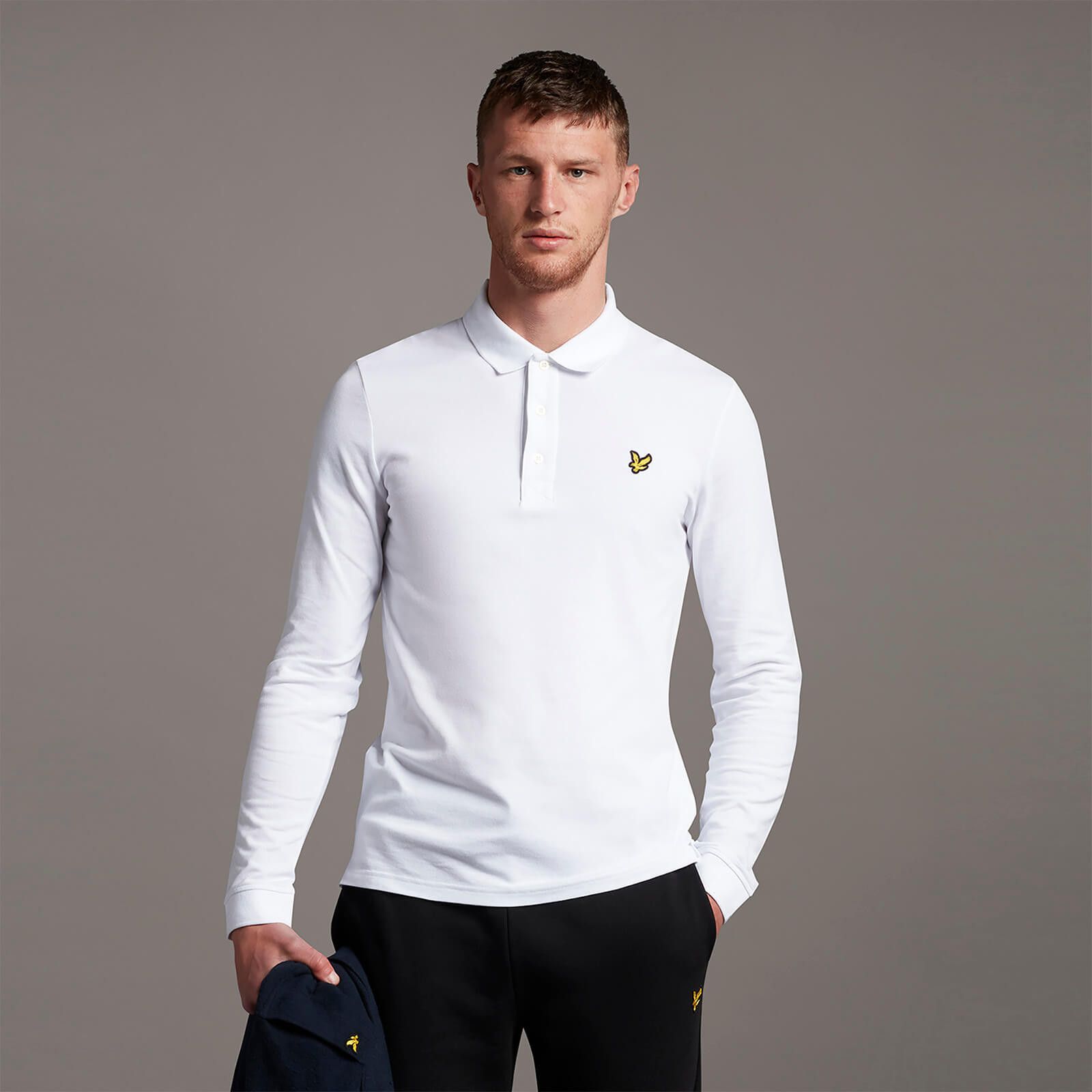 Lyle & Scott LYLE & SCOTT LS POLO SHIRT WHITE LP400VOG626 Size US M / EU 48-50 / 2 - 1 Thumbnail