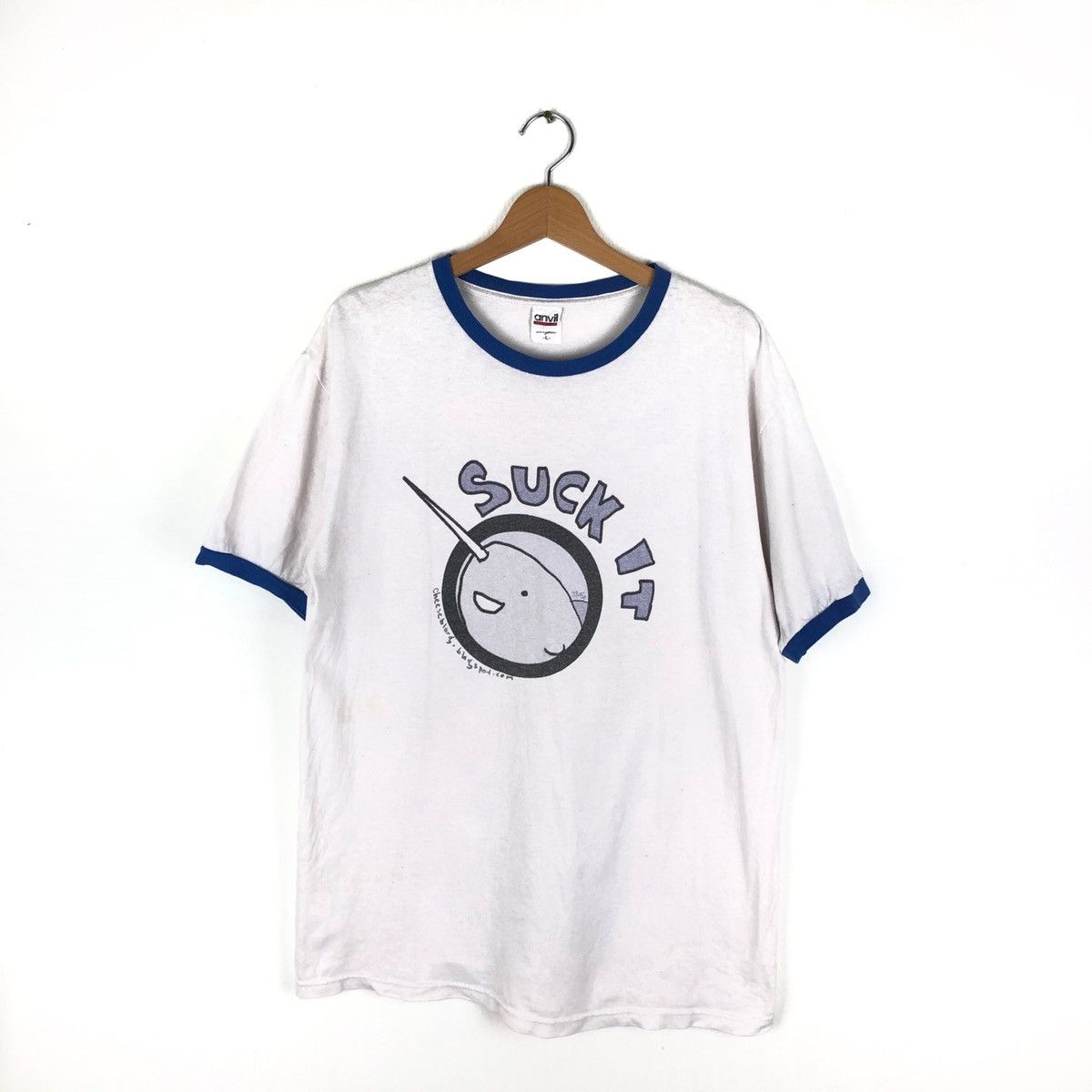 Other Vintage Ringers Anvil by cheeseblarg.blogspot.com Tshirt Size US L / EU 52-54 / 3 - 1 Thumbnail
