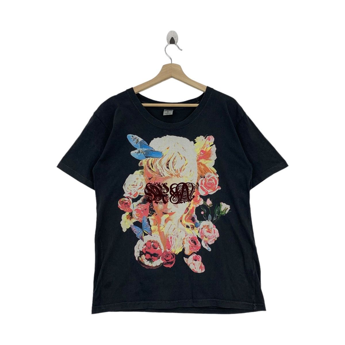 Rare!! RNA SLANG inc big printed art desing men tshirt