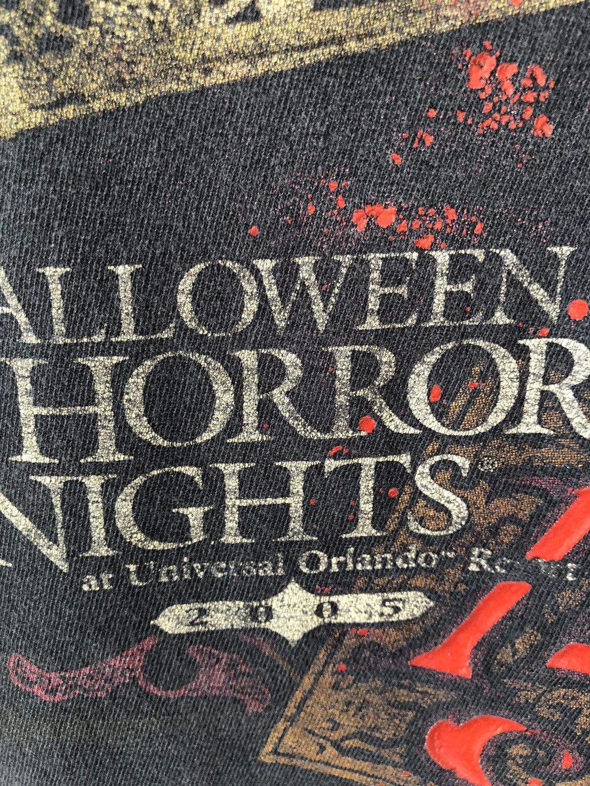 Expert Horror Vintage Halloween Horror Nights 15 2005 Faded Tee Size US L / EU 52-54 / 3 - 4 Thumbnail