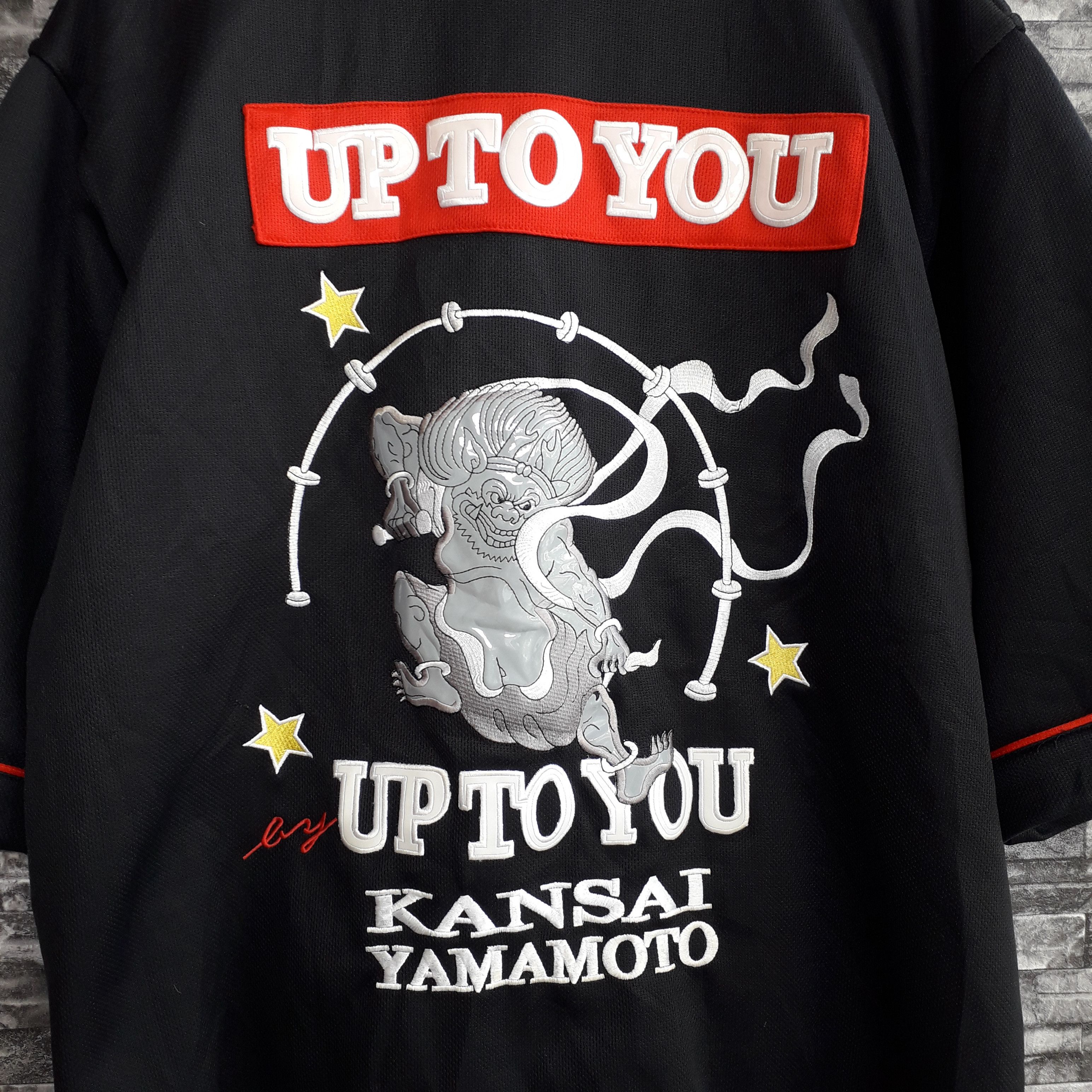 Japanese Brand Kansai Up To You Spell Out Dragon Zip Up Polo XL Size US XL / EU 56 / 4 - 3 Thumbnail