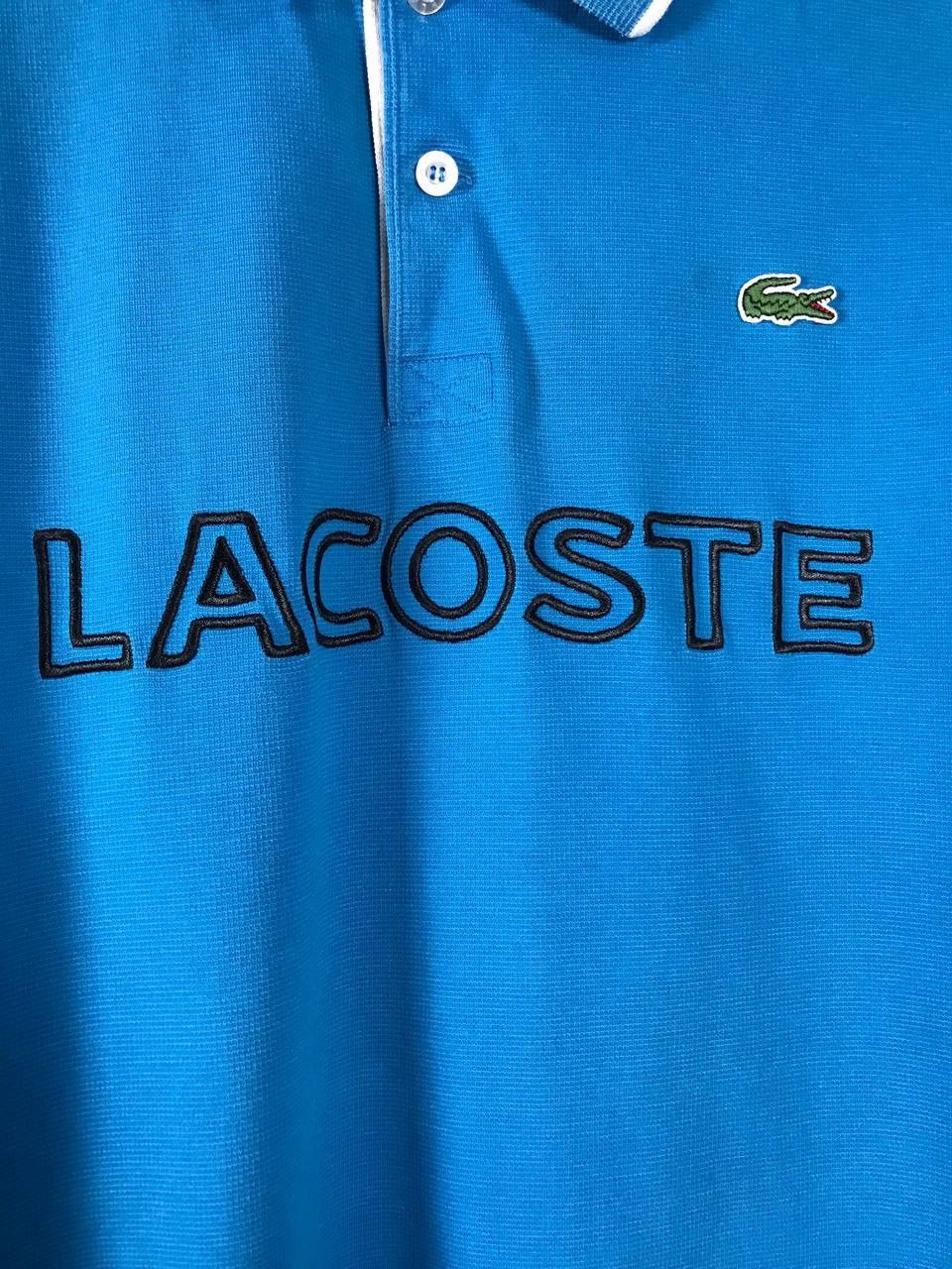 Lacoste Lacoste luxury vintage big logo polo tee Size US XL / EU 56 / 4 - 3 Thumbnail