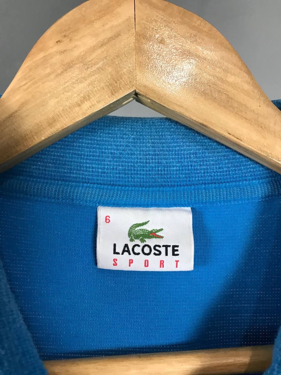 Lacoste Lacoste luxury vintage big logo polo tee Size US XL / EU 56 / 4 - 5 Thumbnail