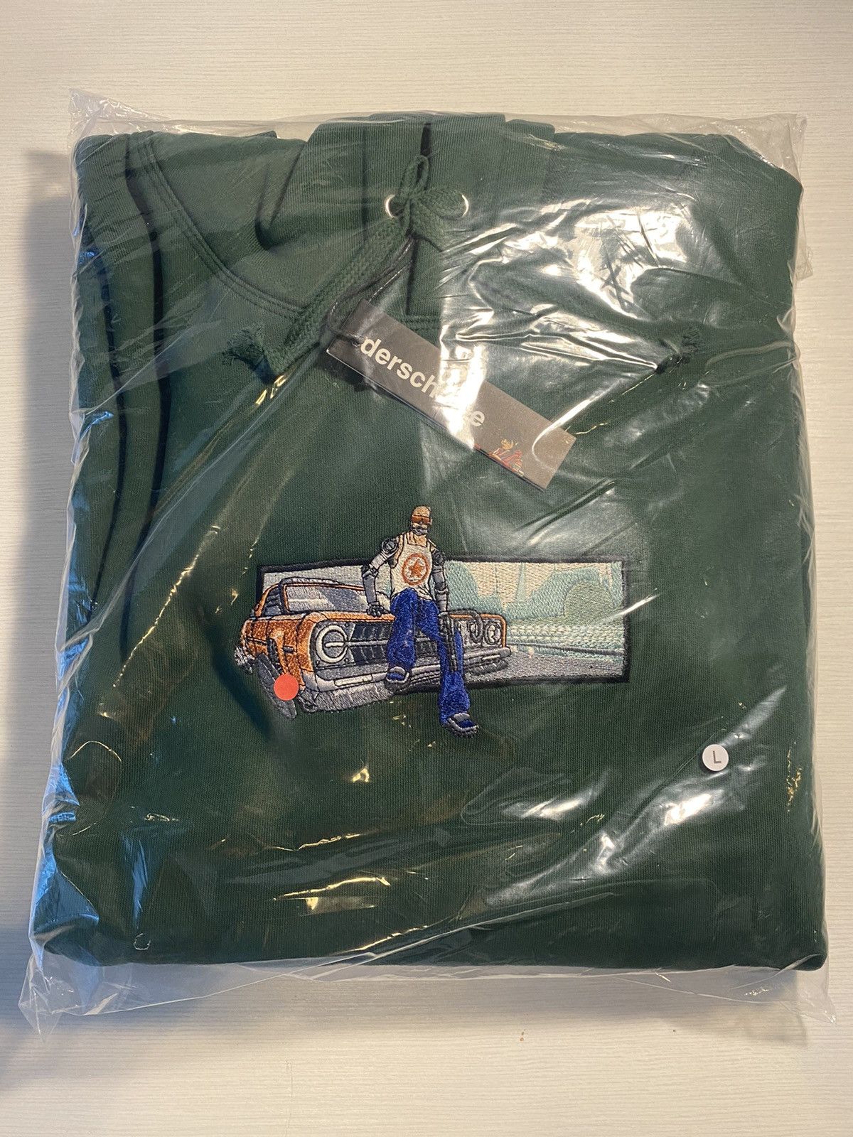 Other Derschutze GTA “Grand Theft” Hoodie Green Large Size US L / EU 52-54 / 3 - 1 Thumbnail