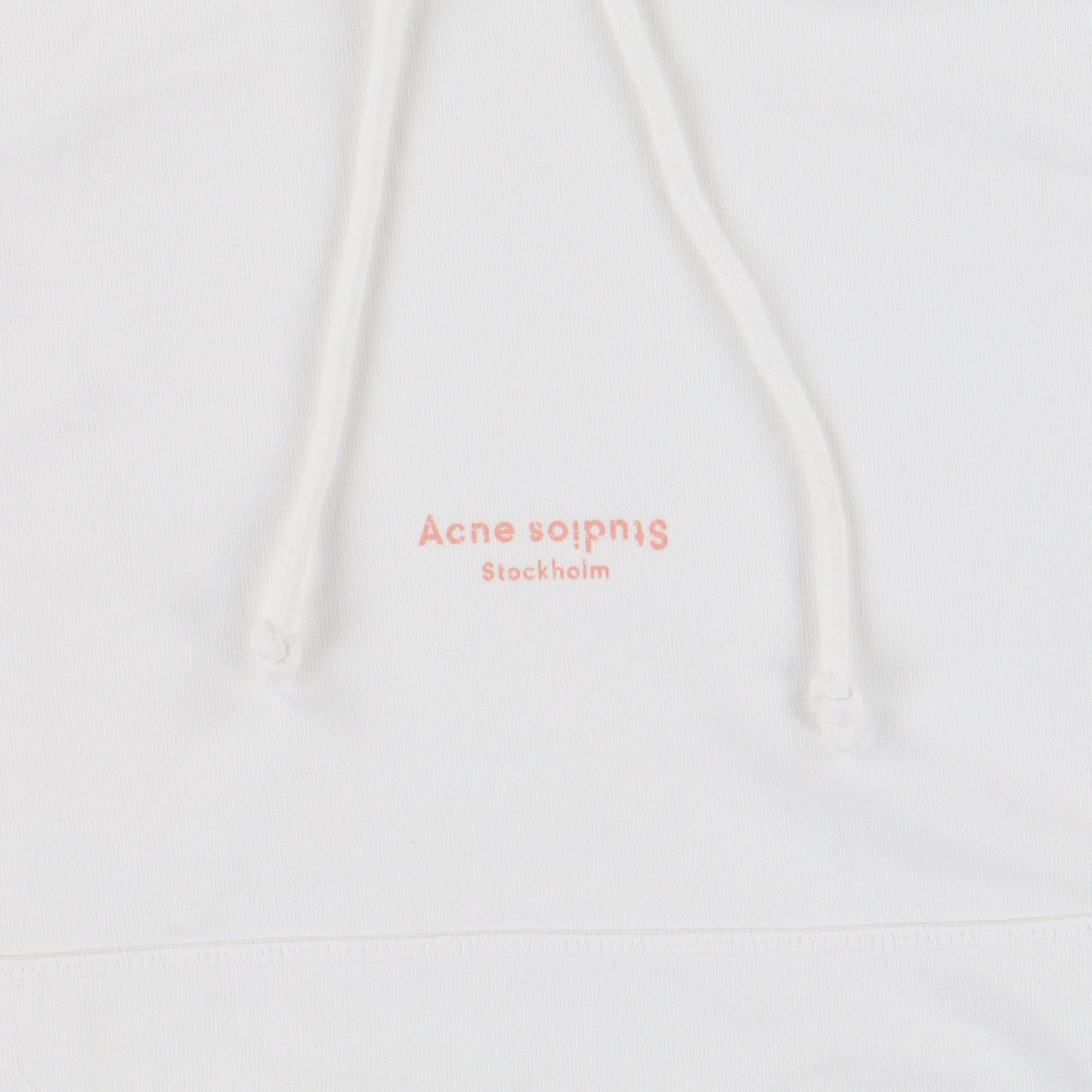 Acne Studios White Joghy Cropped Logo Hoodie Size XXS / US 00 / IT 34 - 5 Thumbnail
