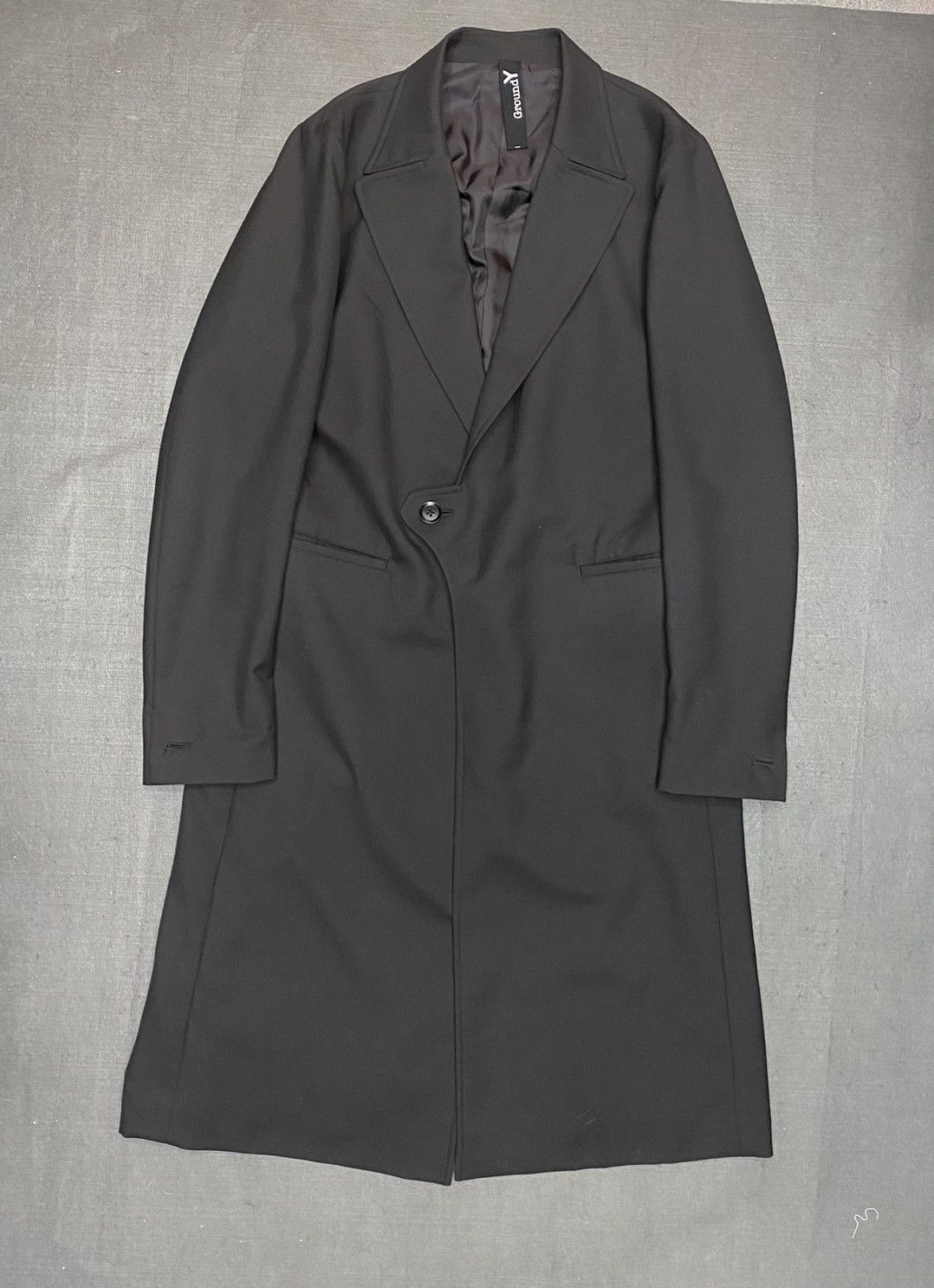 Yohji Yamamoto Yohji Yamamoto Groundy Coat Size US L / EU 52-54 / 3 - 1 Thumbnail