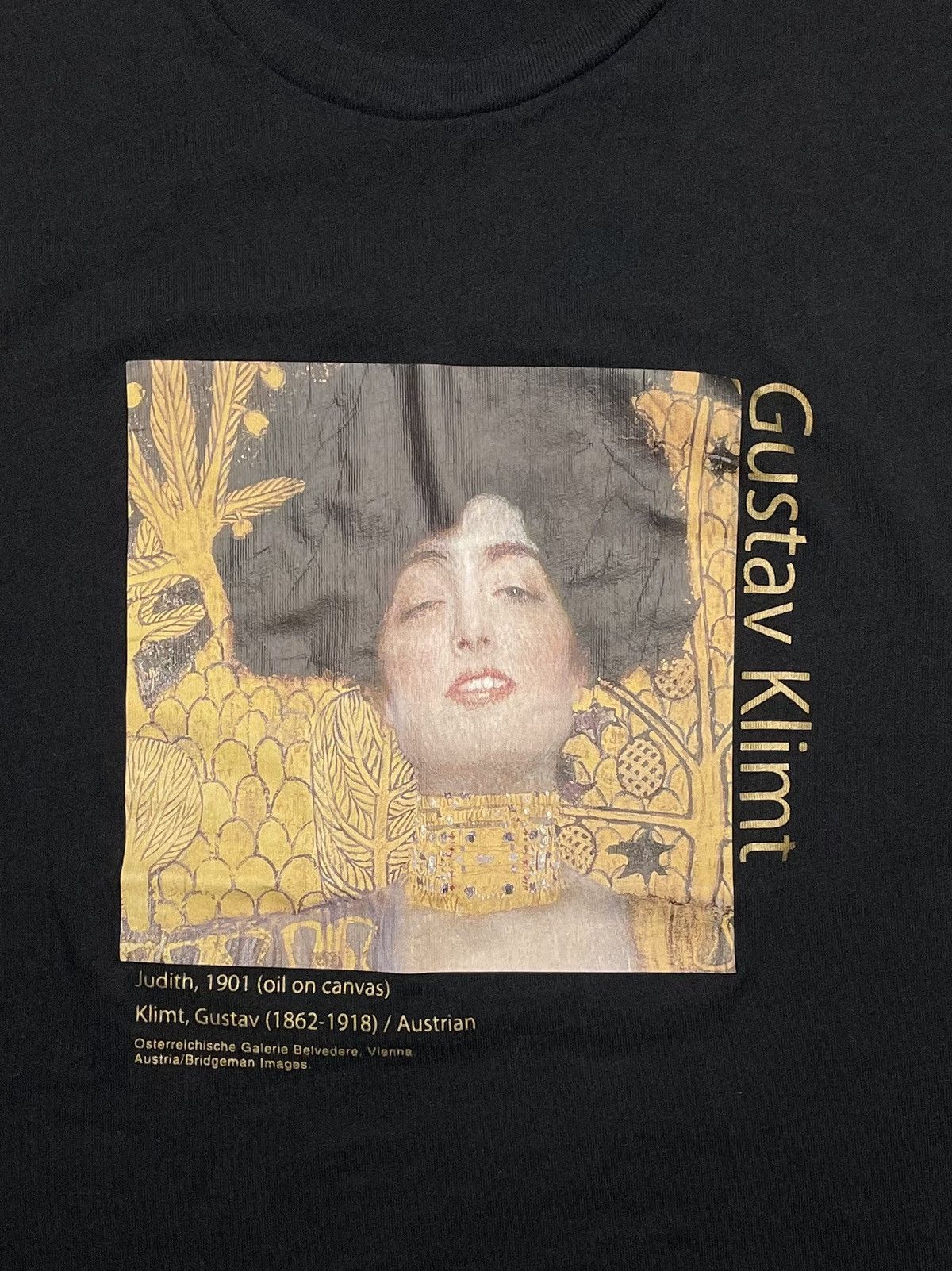Vintage Vintage Gustav Klimt Vienna mural Judith 1901 Austria Size US M / EU 48-50 / 2 - 4 Thumbnail