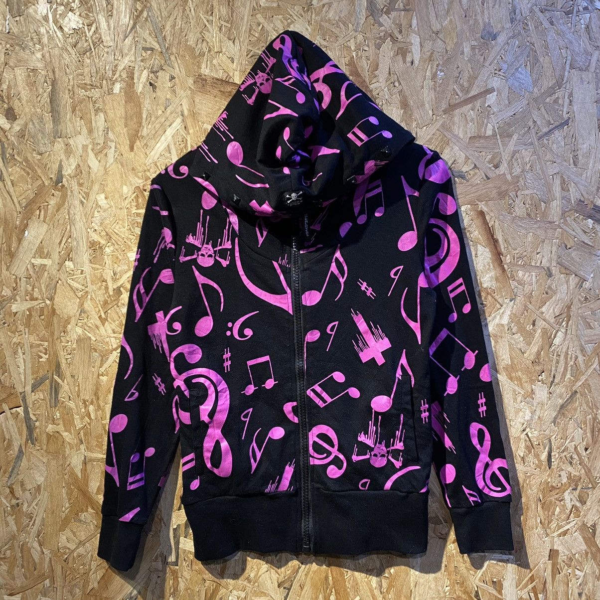 Super Lover’s Rock Music Symbol Japanese Brand Zipper Hoodie