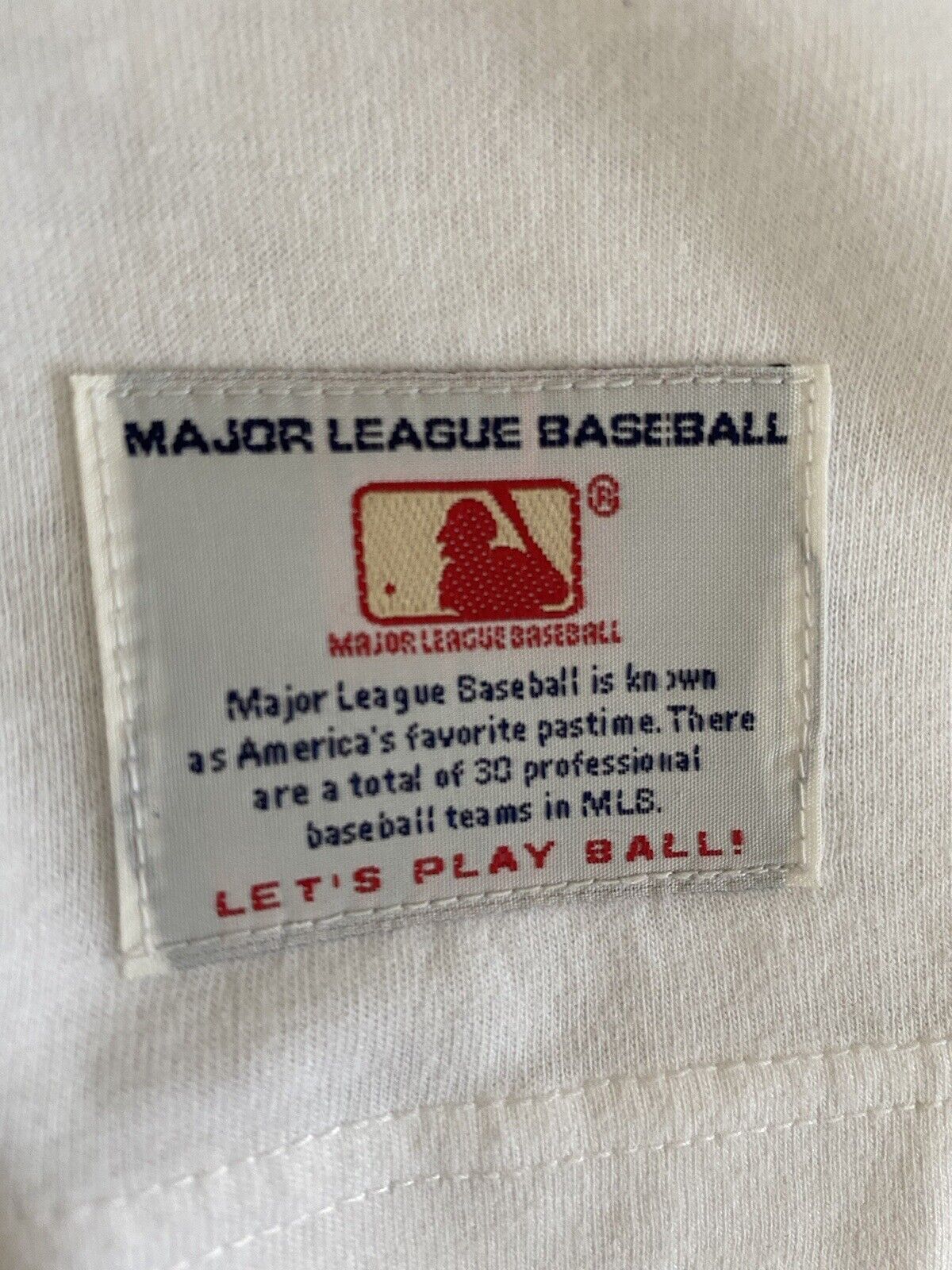 MLB MLB “Let’s Play Ball” National League Team Logo T-Shirt - XL Size US XL / EU 56 / 4 - 4 Thumbnail