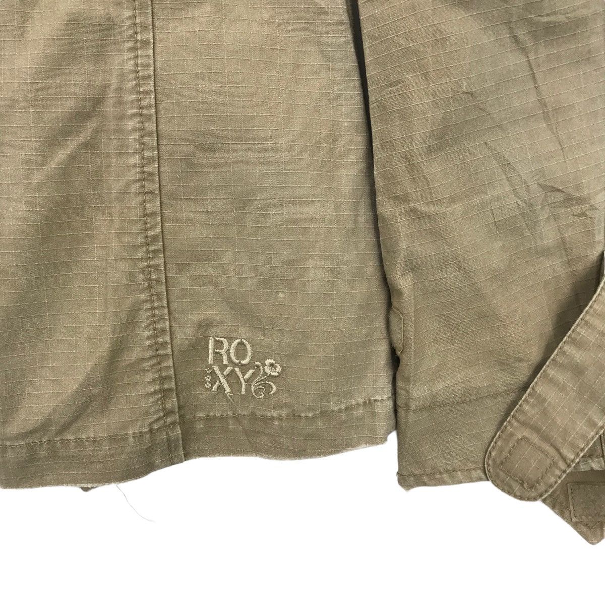 Quiksilver × Vintage Vintage ROXY Tactical Jacket Parka Surfing Brand Surf Size M / US 6-8 / IT 42-44 - 4 Thumbnail