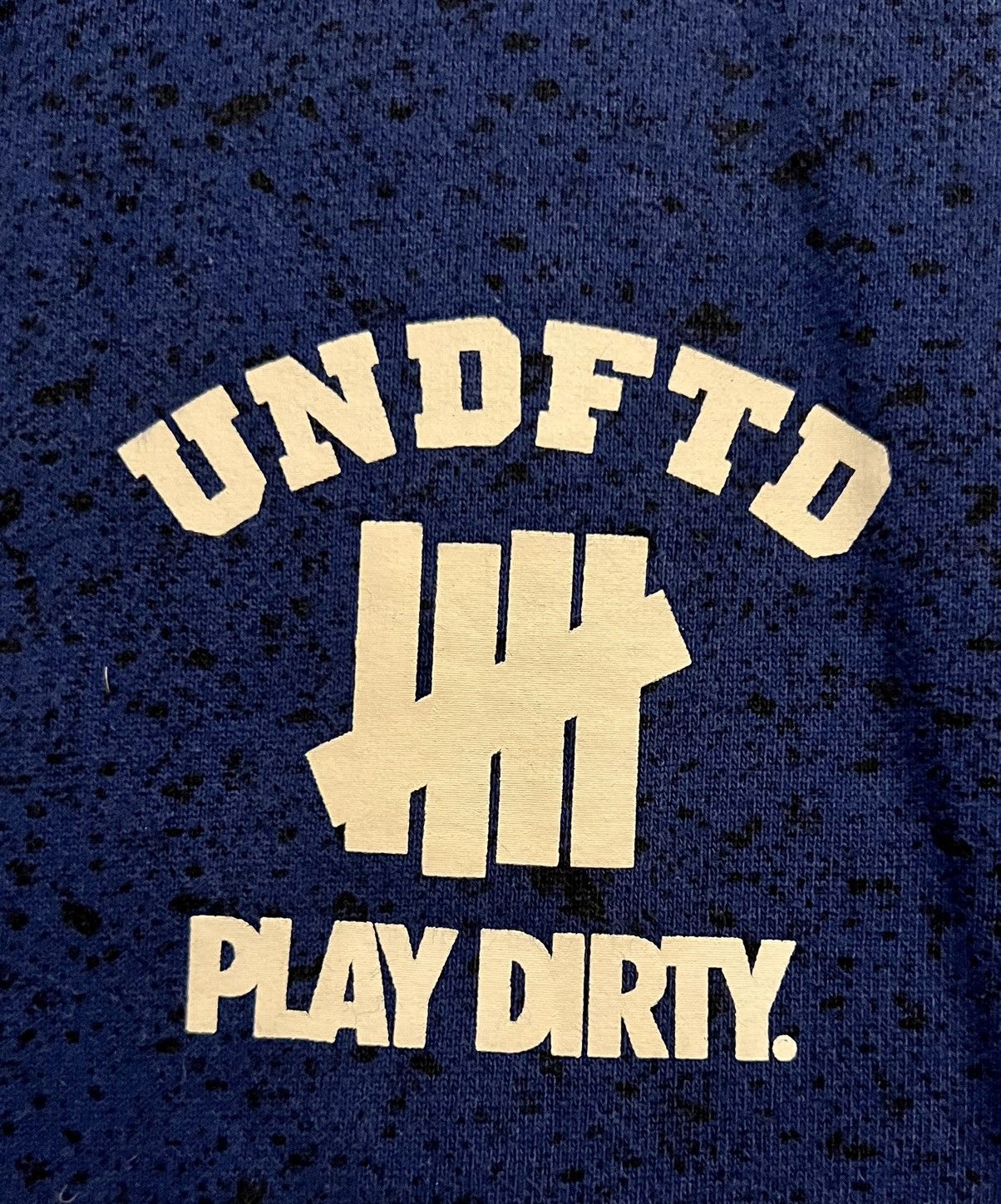 Undefeated Authentic Undefeated UNDFTD Play Dirty Blue Sweatshirt XL Size US XL / EU 56 / 4 - 3 Thumbnail