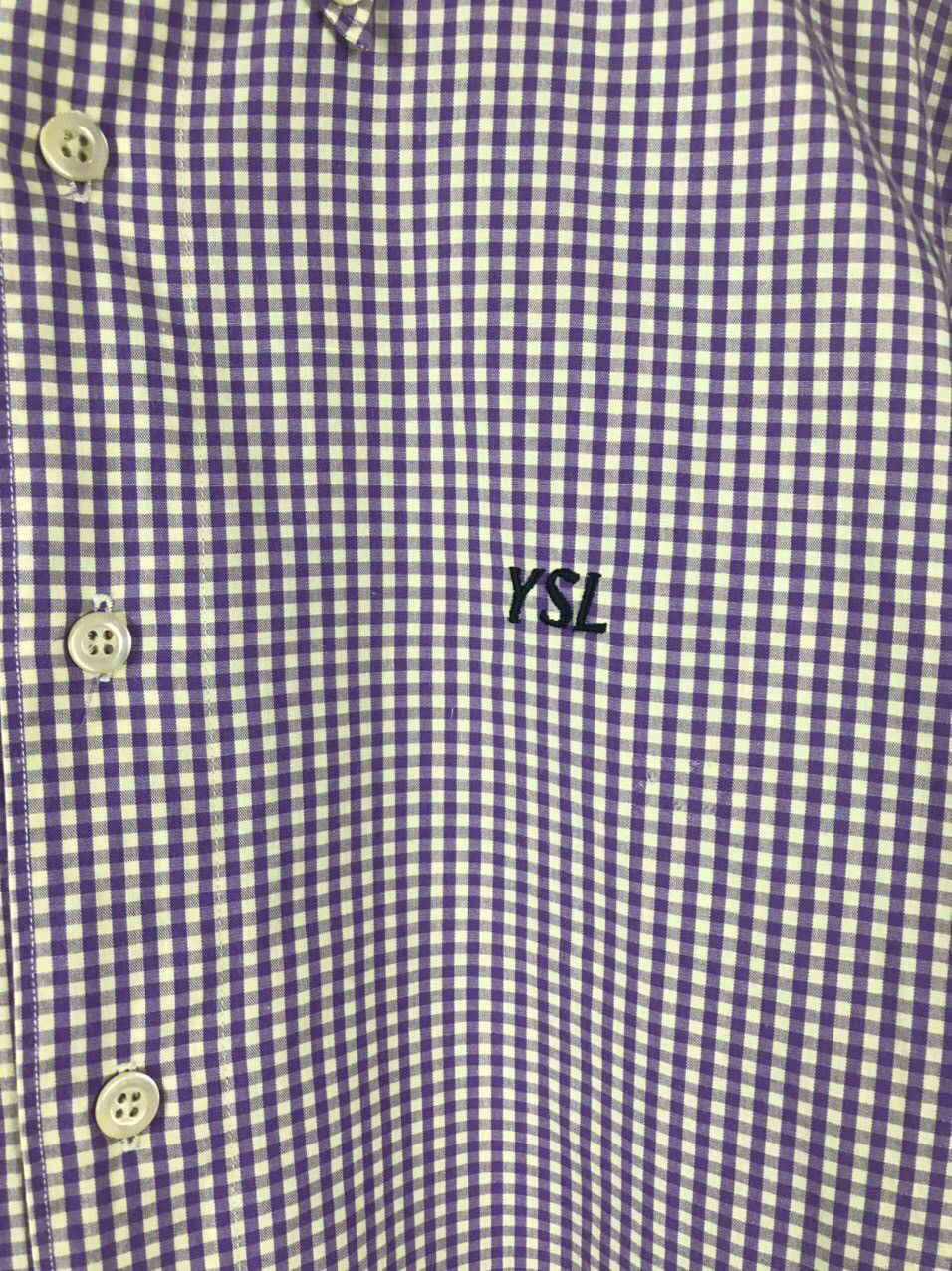 Yves Saint Laurent YSL Yves Saint Laurent luxury vintage shirt Size US M / EU 48-50 / 2 - 4 Thumbnail
