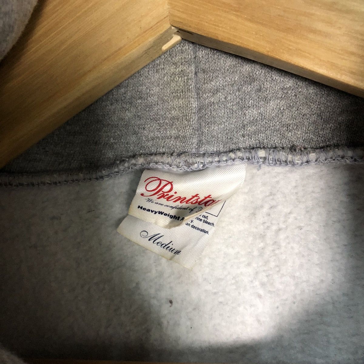 Japanese Brand Just A Record monkey Grey Hoodie sweatshirt #4733 Size US S / EU 44-46 / 1 - 7 Thumbnail