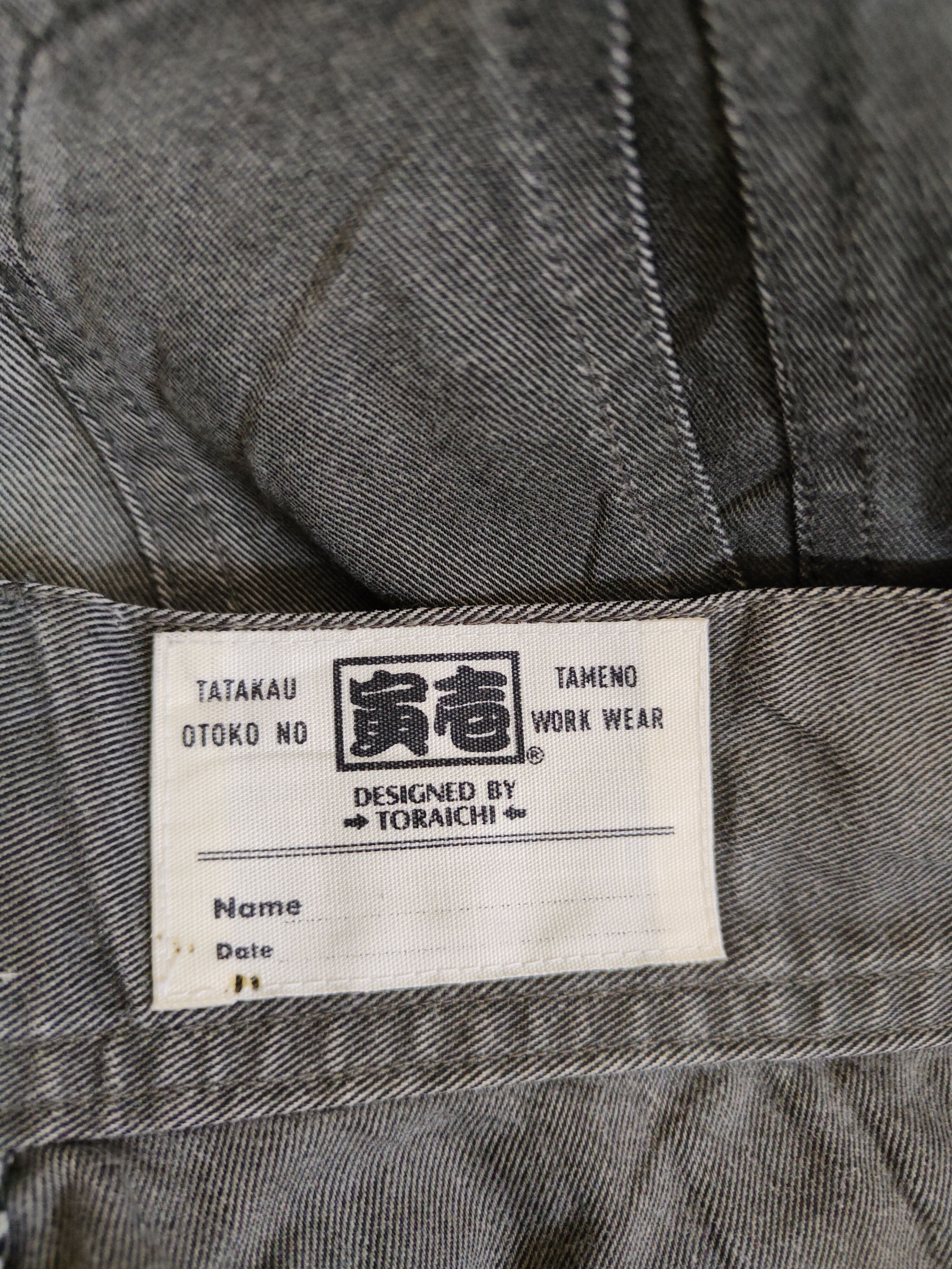 Vintage Tora faded Gray Multi Pocket Tactical Cargo Pants #4889 Size US 34 / EU 50 - 15 Thumbnail