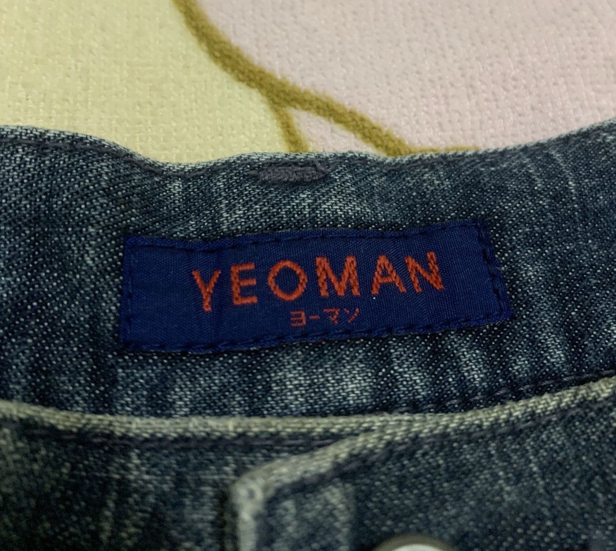 Japanese Brand Japanese Brand by YEOMAN with Paint Design x Rare Size US 34 / EU 50 - 10 Thumbnail