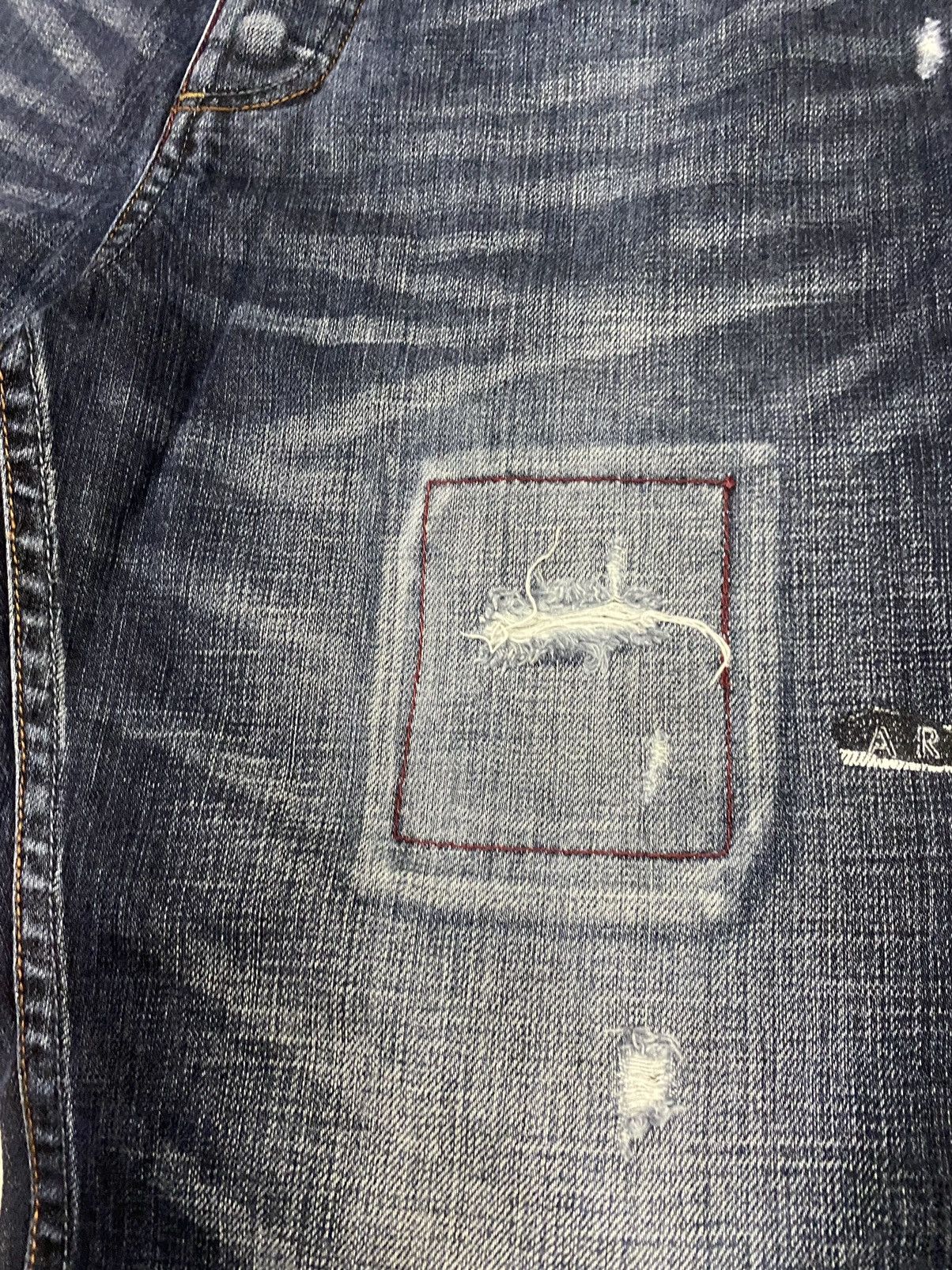 Armani Exchange Rare✌🏼ARMANI EXCHANGE A/X Denim with Rare Design Size US 34 / EU 50 - 13 Thumbnail