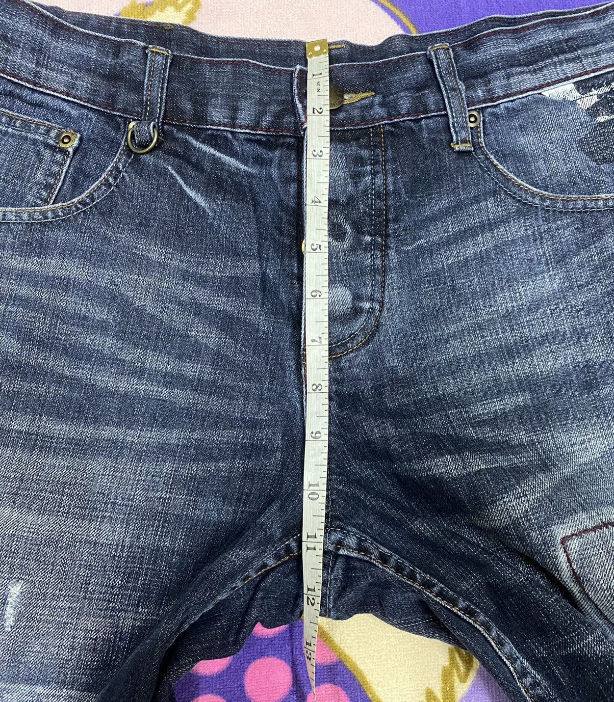 Armani Exchange Rare✌🏼ARMANI EXCHANGE A/X Denim with Rare Design Size US 34 / EU 50 - 21 Thumbnail