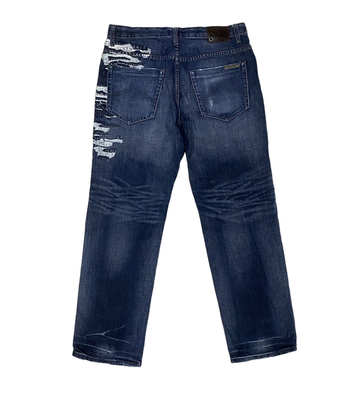 Armani Exchange Rare✌🏼ARMANI EXCHANGE A/X Denim with Rare Design Size US 34 / EU 50 - 1 Thumbnail