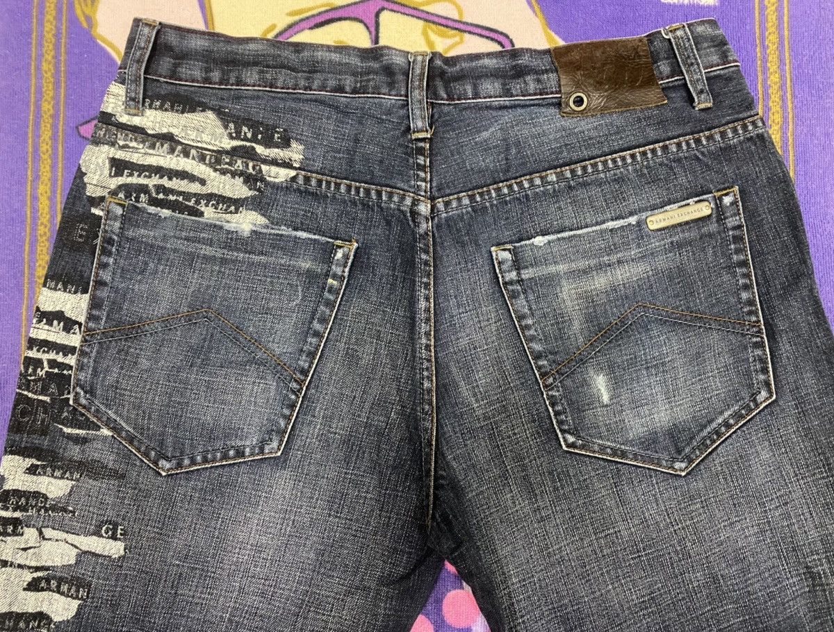Armani Exchange Rare✌🏼ARMANI EXCHANGE A/X Denim with Rare Design Size US 34 / EU 50 - 3 Thumbnail