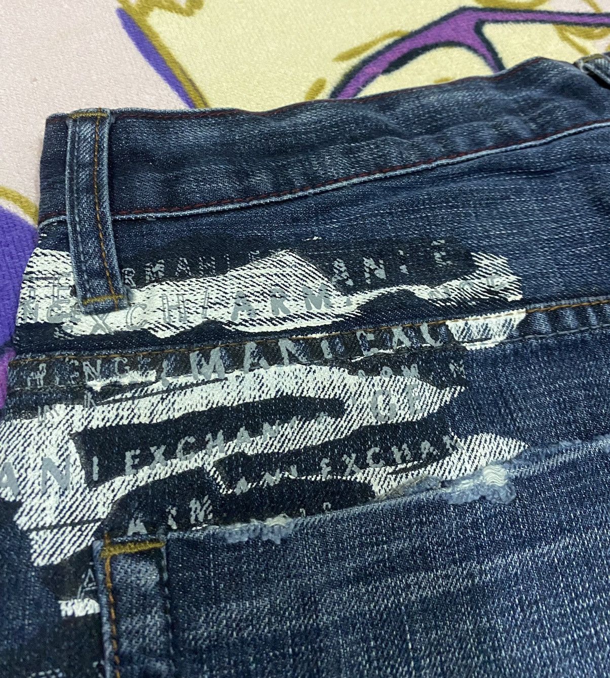 Armani Exchange Rare✌🏼ARMANI EXCHANGE A/X Denim with Rare Design Size US 34 / EU 50 - 7 Thumbnail