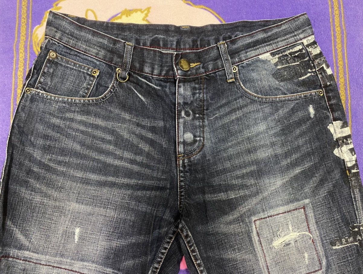 Armani Exchange Rare✌🏼ARMANI EXCHANGE A/X Denim with Rare Design Size US 34 / EU 50 - 4 Thumbnail