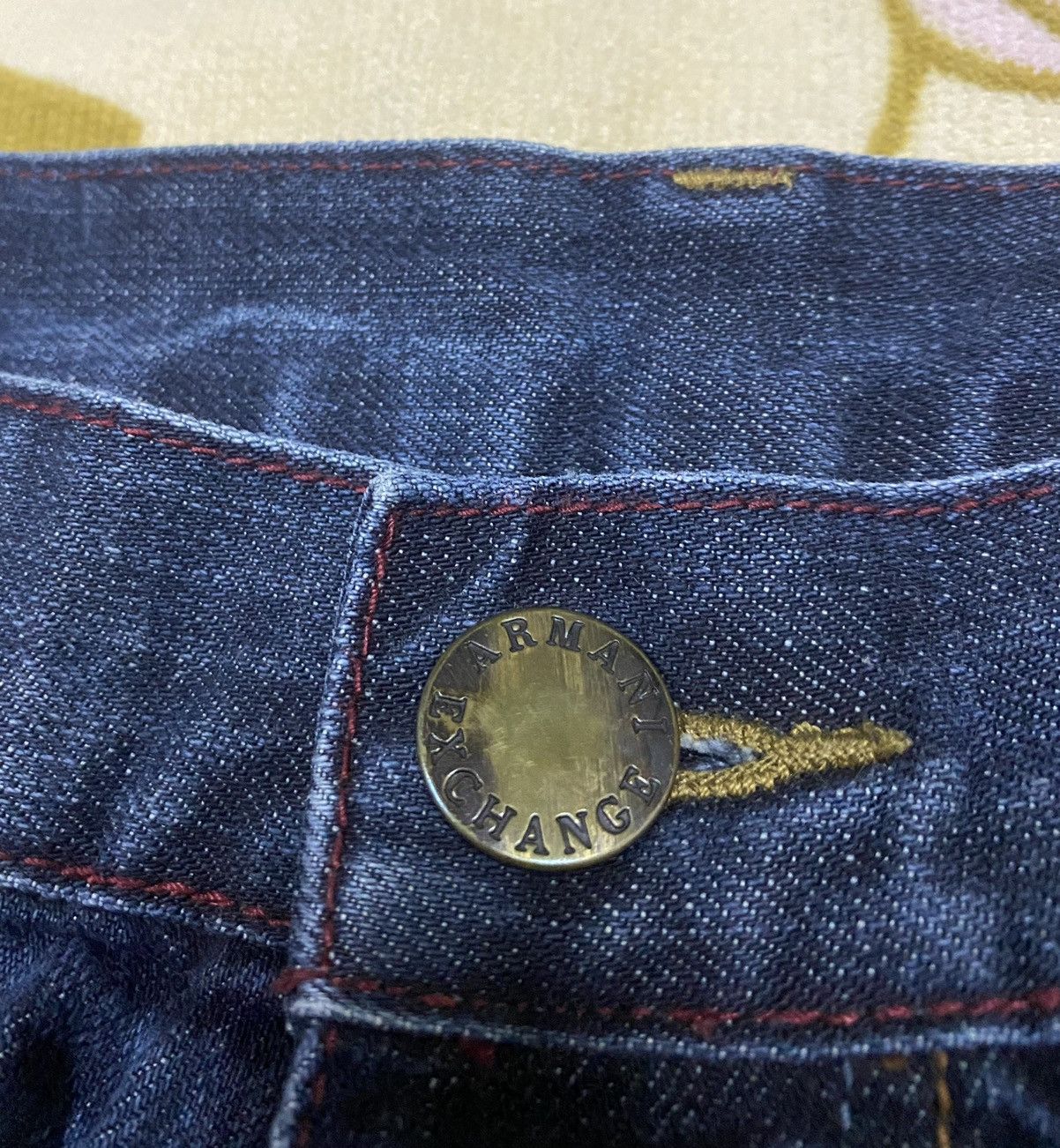Armani Exchange Rare✌🏼ARMANI EXCHANGE A/X Denim with Rare Design Size US 34 / EU 50 - 15 Thumbnail
