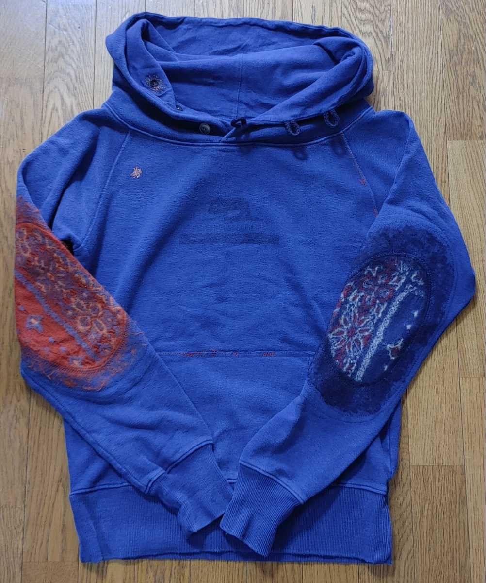 Kapital RARE Kountry boro bandana hoodie | Grailed