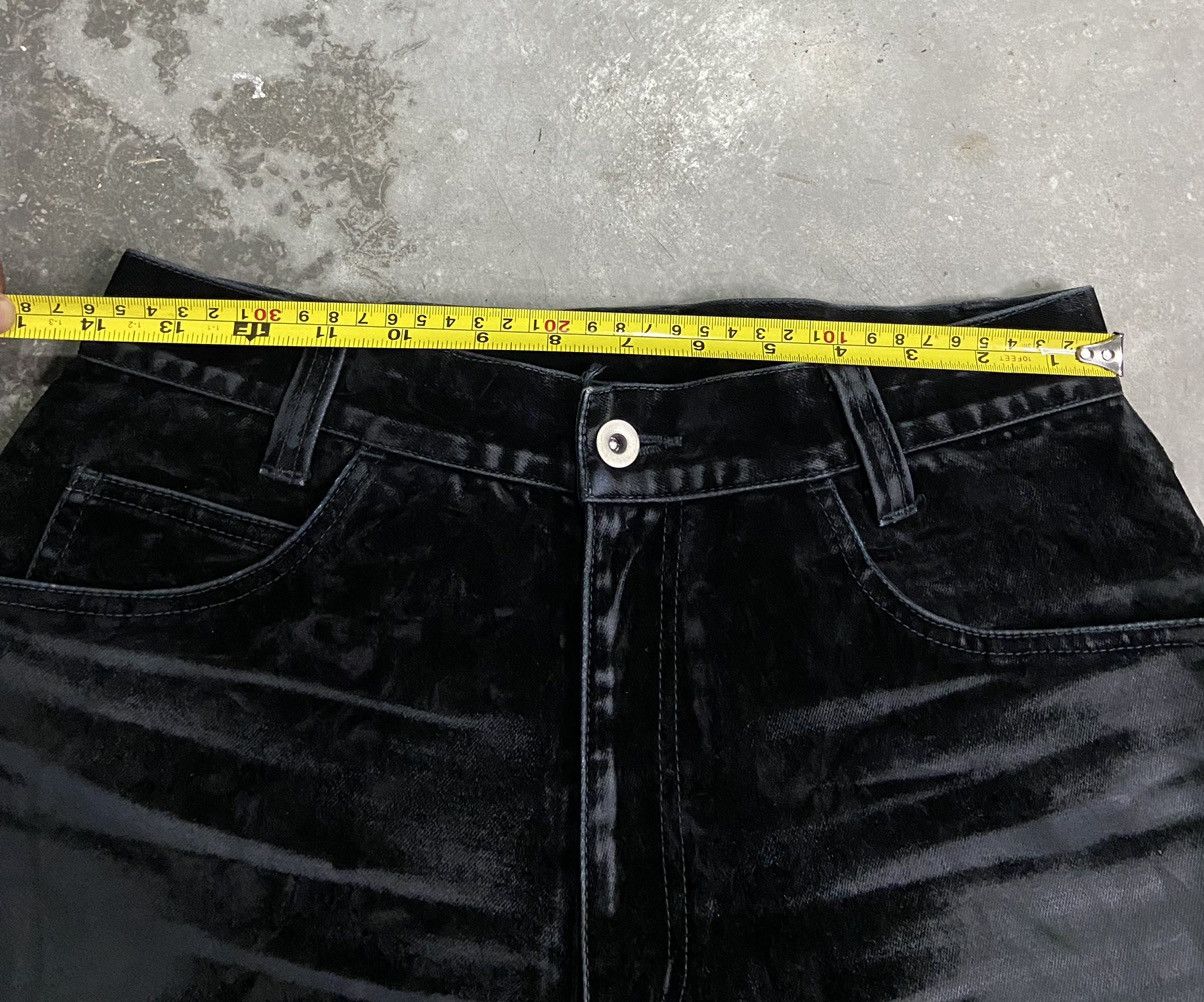 Japanese Brand Japanese Brand Dopsi Black Velour Velvet Pants Size 29" - 11 Thumbnail