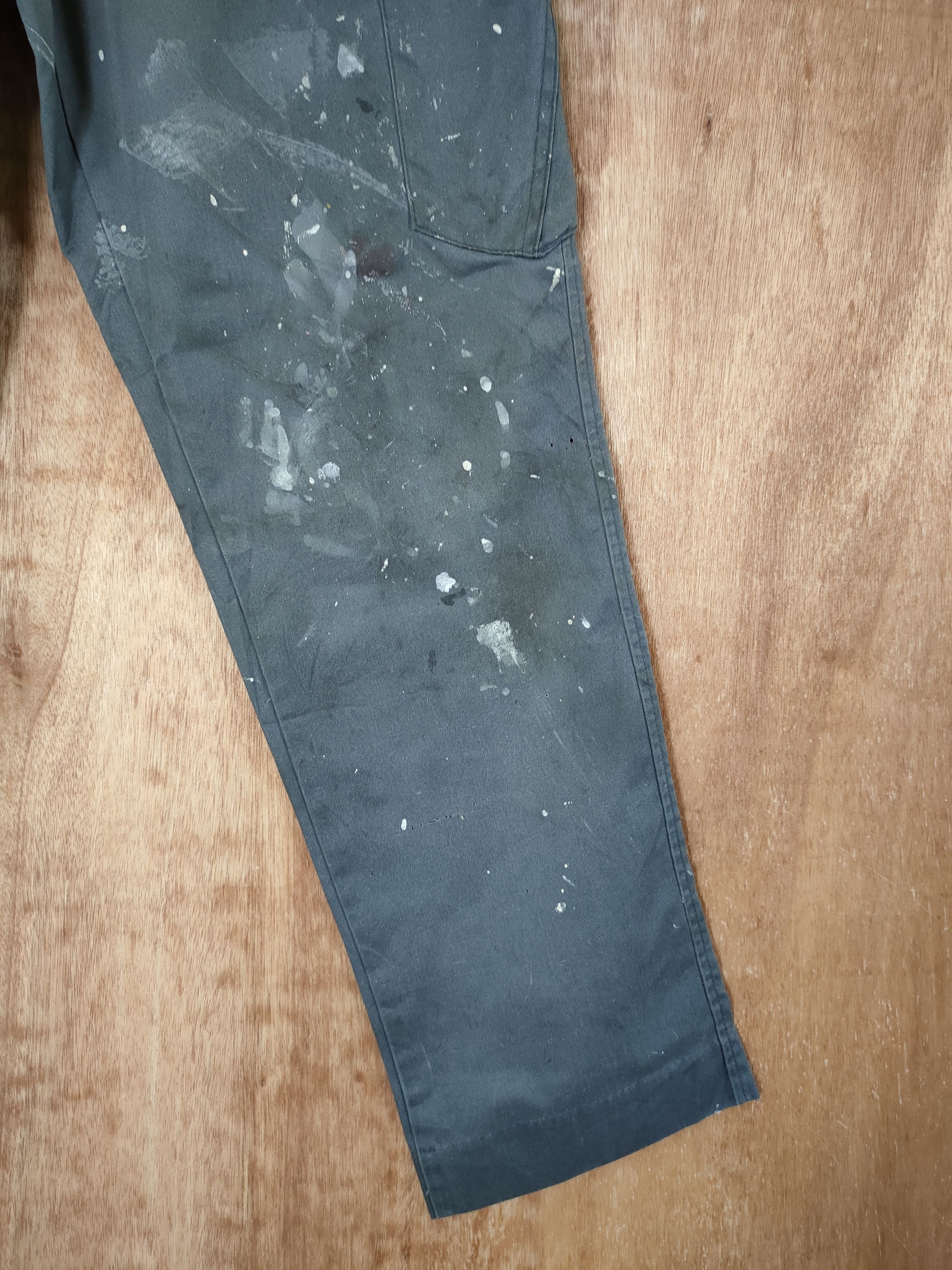 Japanese Brand DL W. Impact painter dirty worker cargo pants #46-299 Size US 30 / EU 46 - 3 Thumbnail