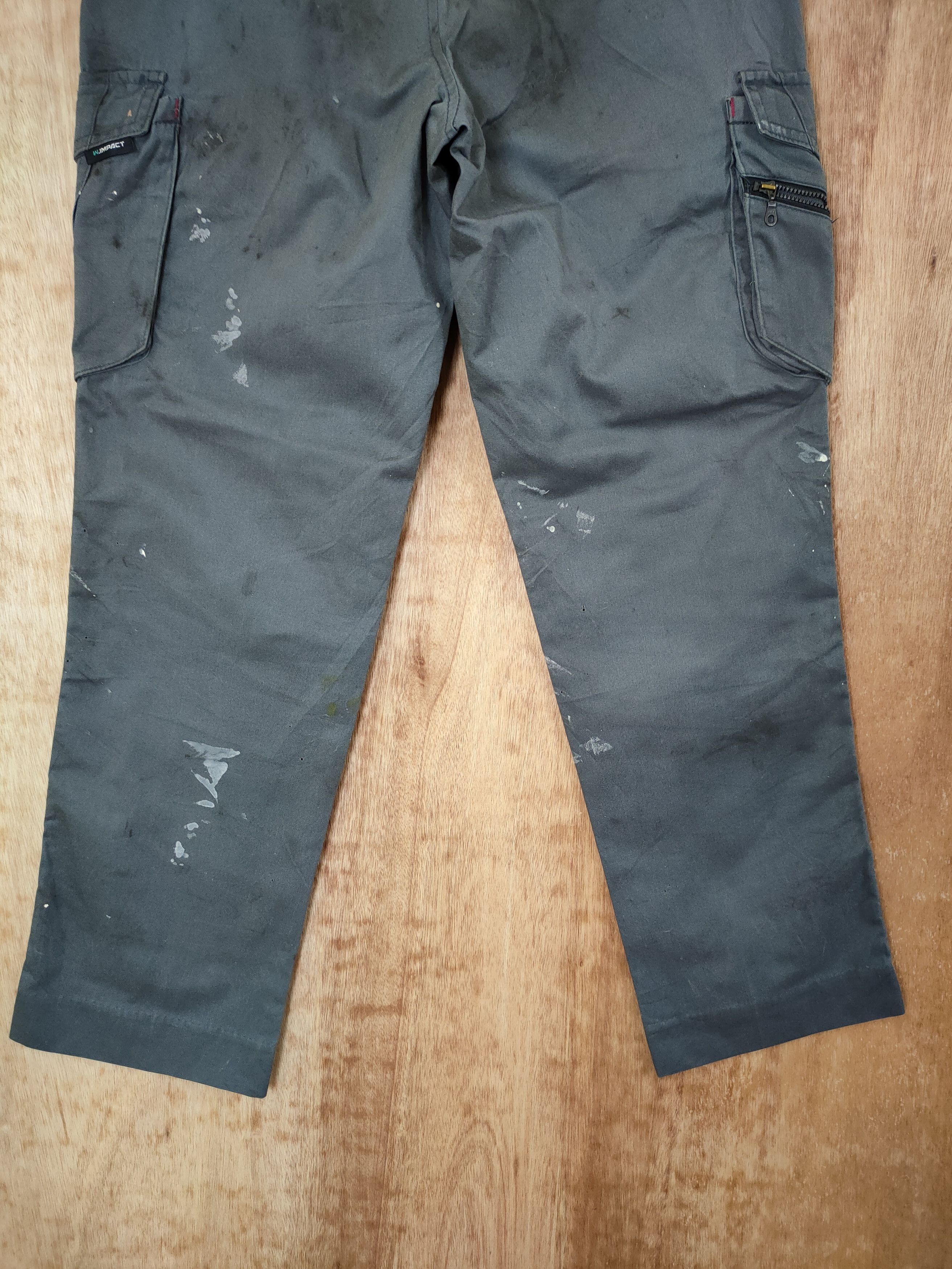 Japanese Brand DL W. Impact painter dirty worker cargo pants #46-299 Size US 30 / EU 46 - 7 Thumbnail