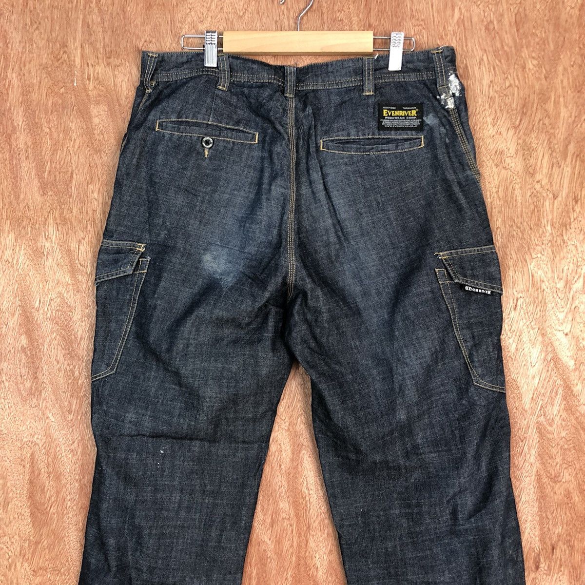 Japanese Brand DL Evenriver Blue painter Multipocket Denim Pants #c618DL Size US 34 / EU 50 - 10 Thumbnail