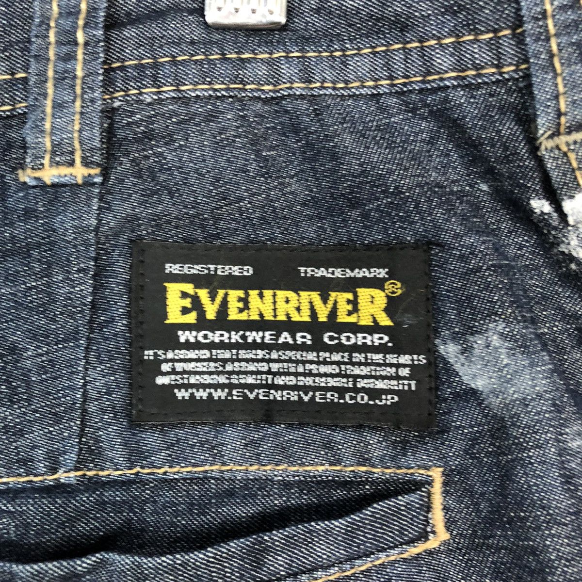 Japanese Brand DL Evenriver Blue painter Multipocket Denim Pants #c618DL Size US 34 / EU 50 - 13 Thumbnail
