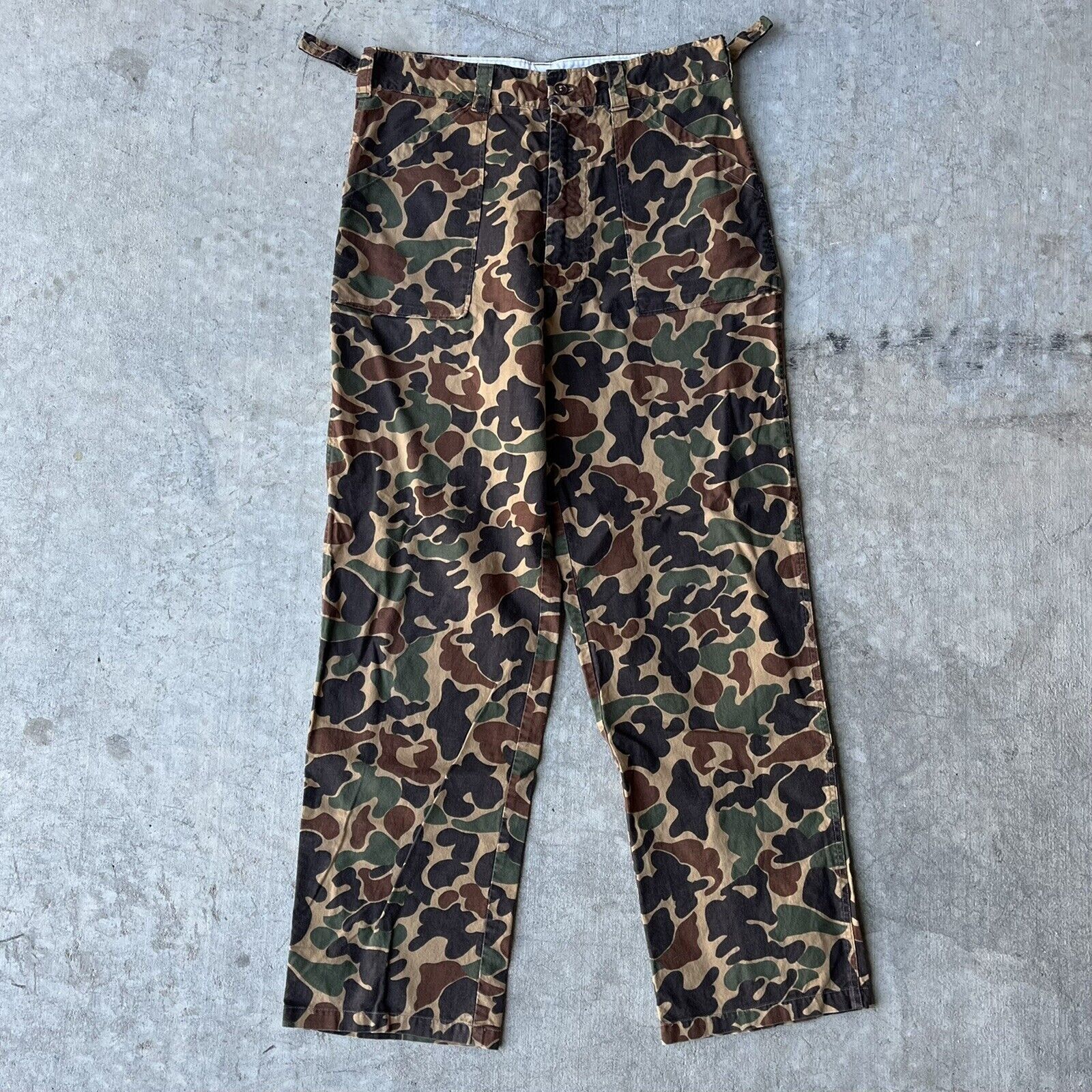 Vintage Vintage Duck Camo Hunting Pants USA 32 Grailed