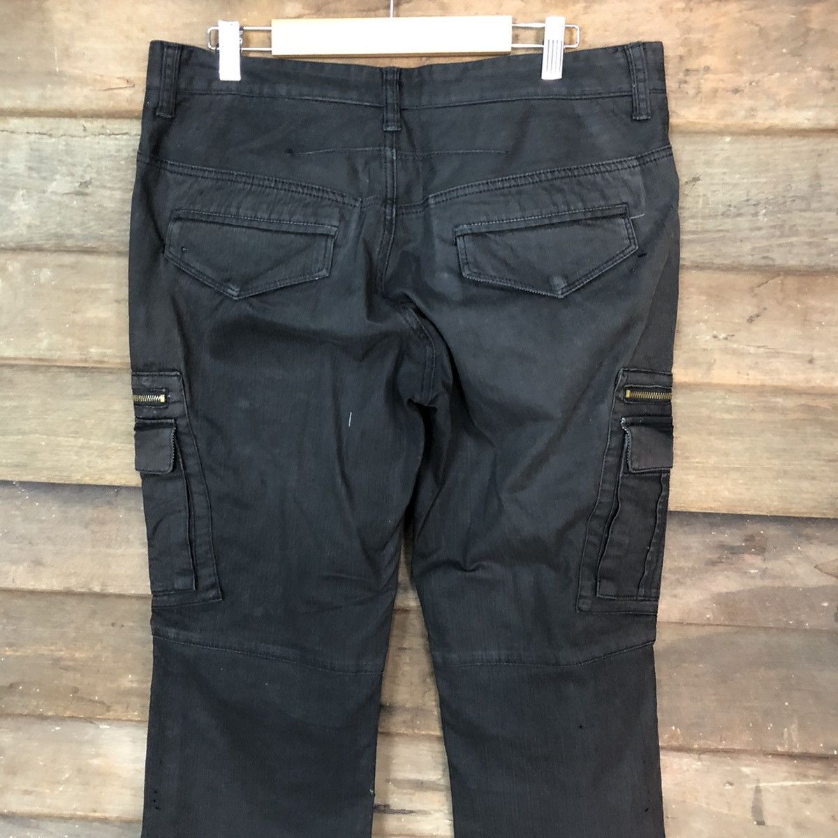 Faded Glory × Japanese Brand Klein Plus Homme multi pocket tactical Cargo Pants #7023 Size 34" / US 12 / IT 48 - 11 Thumbnail