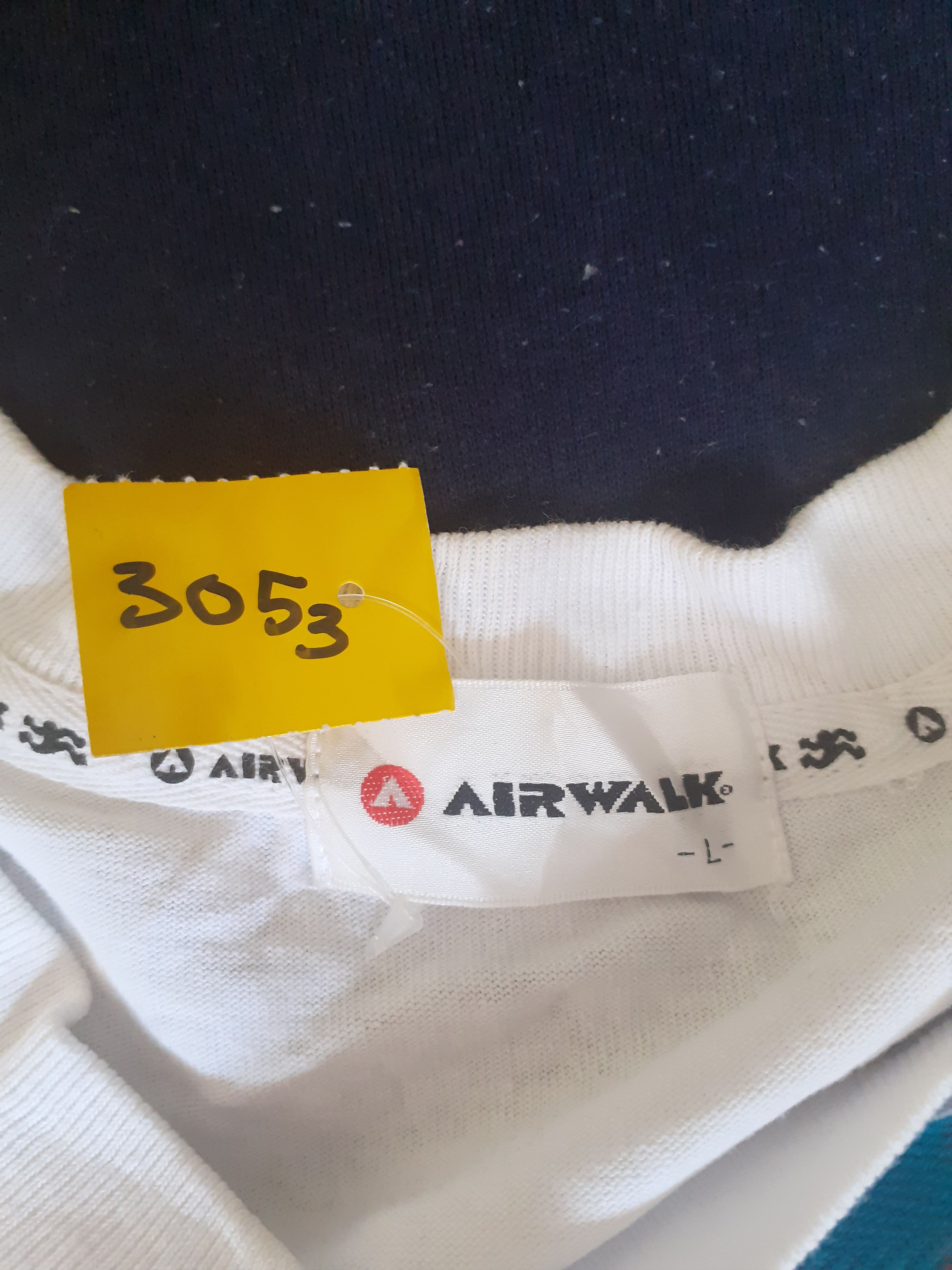 Airwalk Airwalk white vintage long sleeve shirt #3053 Size US L / EU 52-54 / 3 - 12 Thumbnail