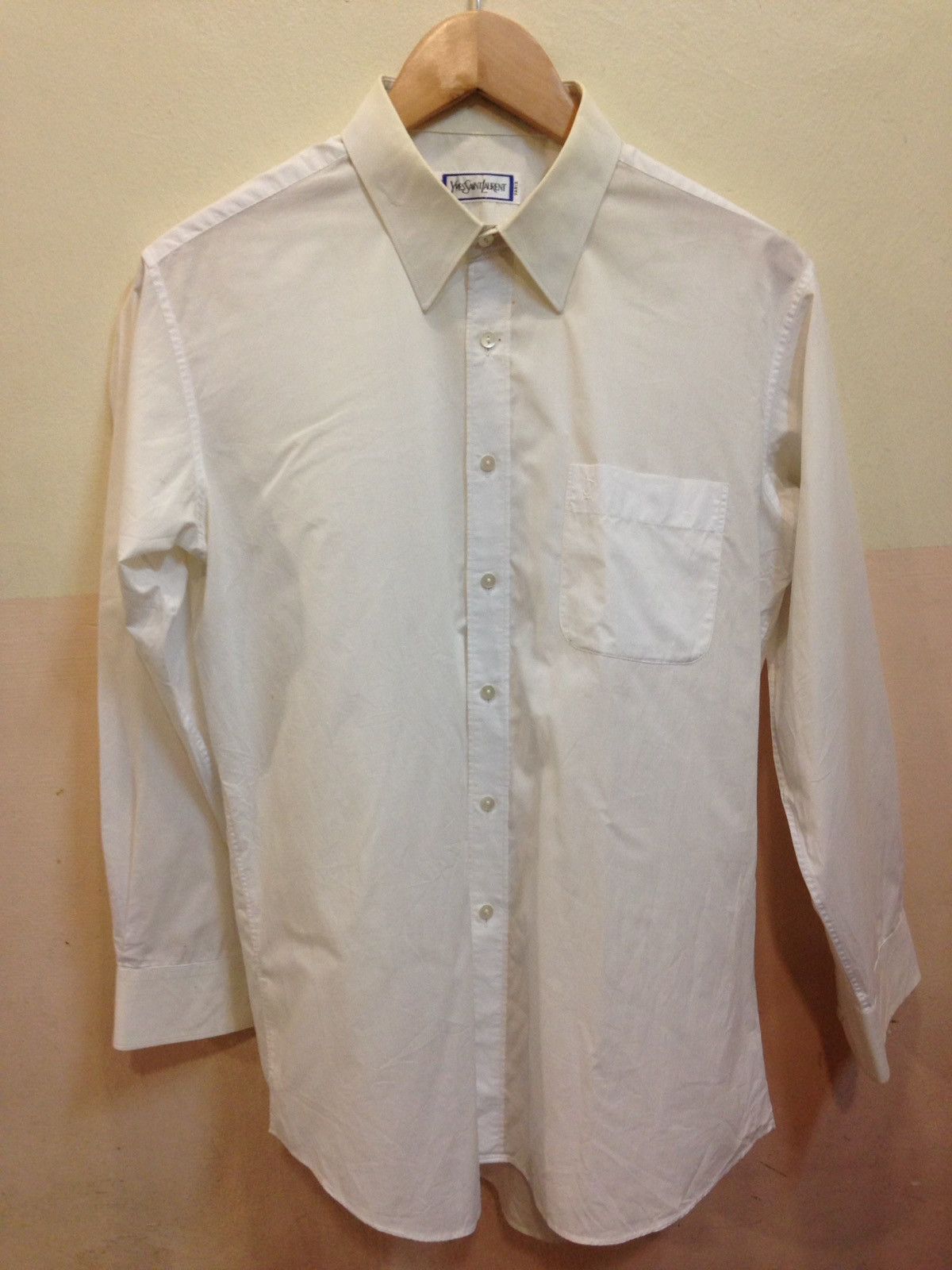 Yves Saint Laurent Ysl Long Sleeve Shirts Size US S / EU 44-46 / 1 - 2 Thumbnail