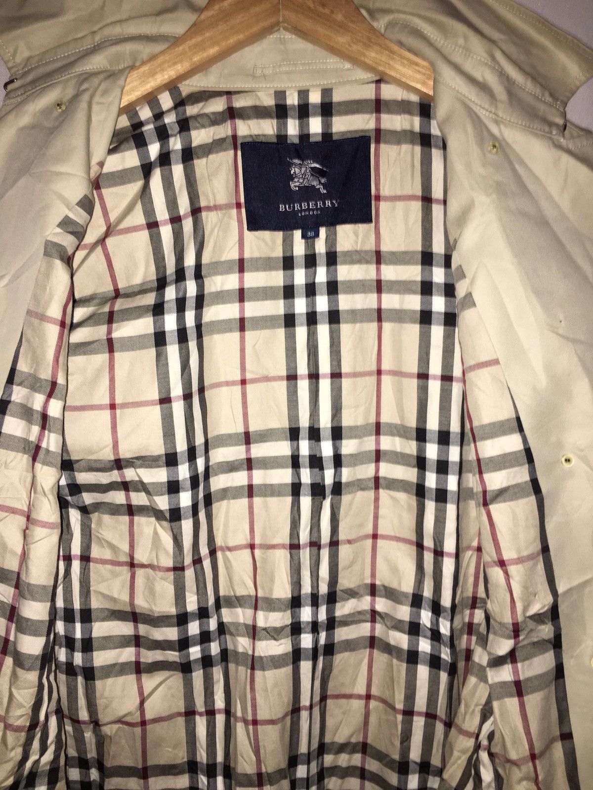 Burberry Vintage Burberry nova check peacoat Size XS / US 0-2 / IT 36-38 - 6 Thumbnail
