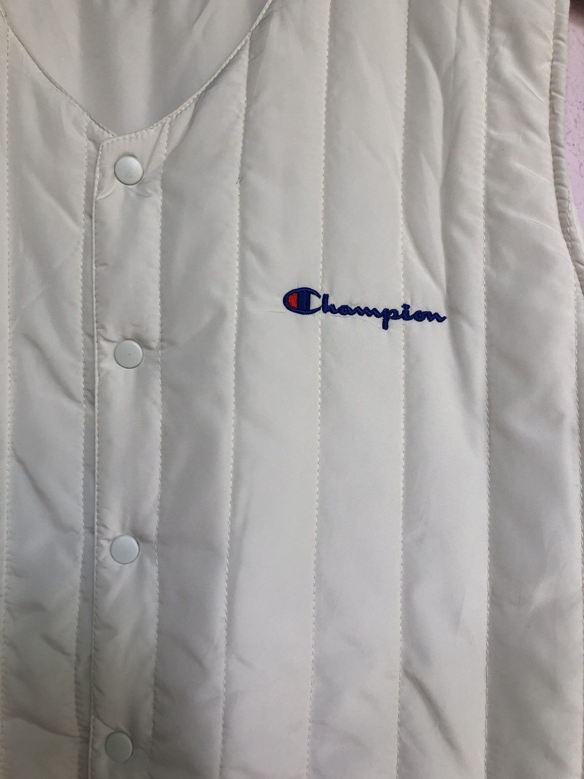 Champion Champion Quilted Puffy Vest White Jackets Size US XL / EU 56 / 4 - 3 Thumbnail