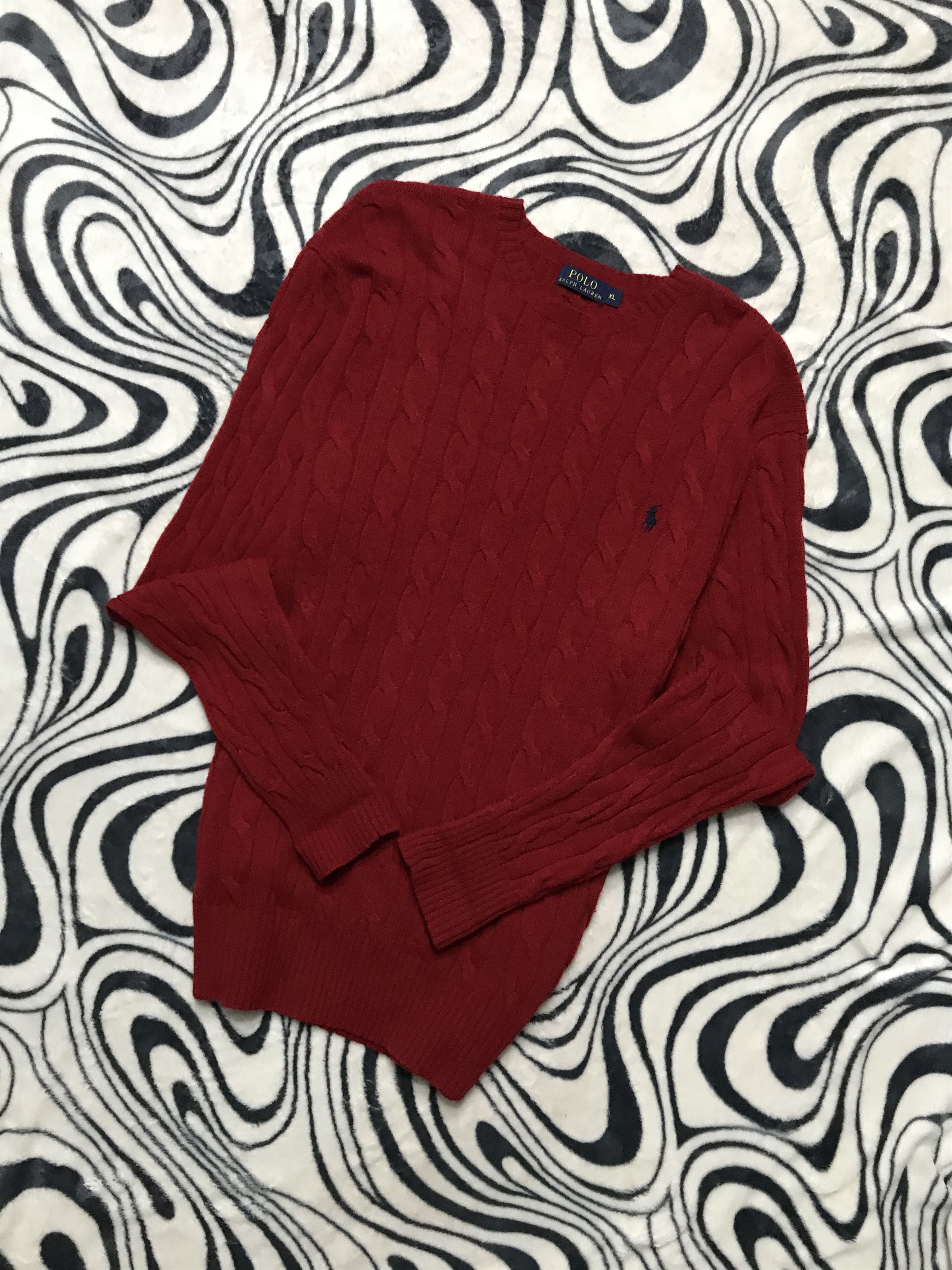 Polo Ralph Lauren Polo Ralph Lauren Mens Knit Sweater Y2K Size US XL / EU 56 / 4 - 1 Thumbnail