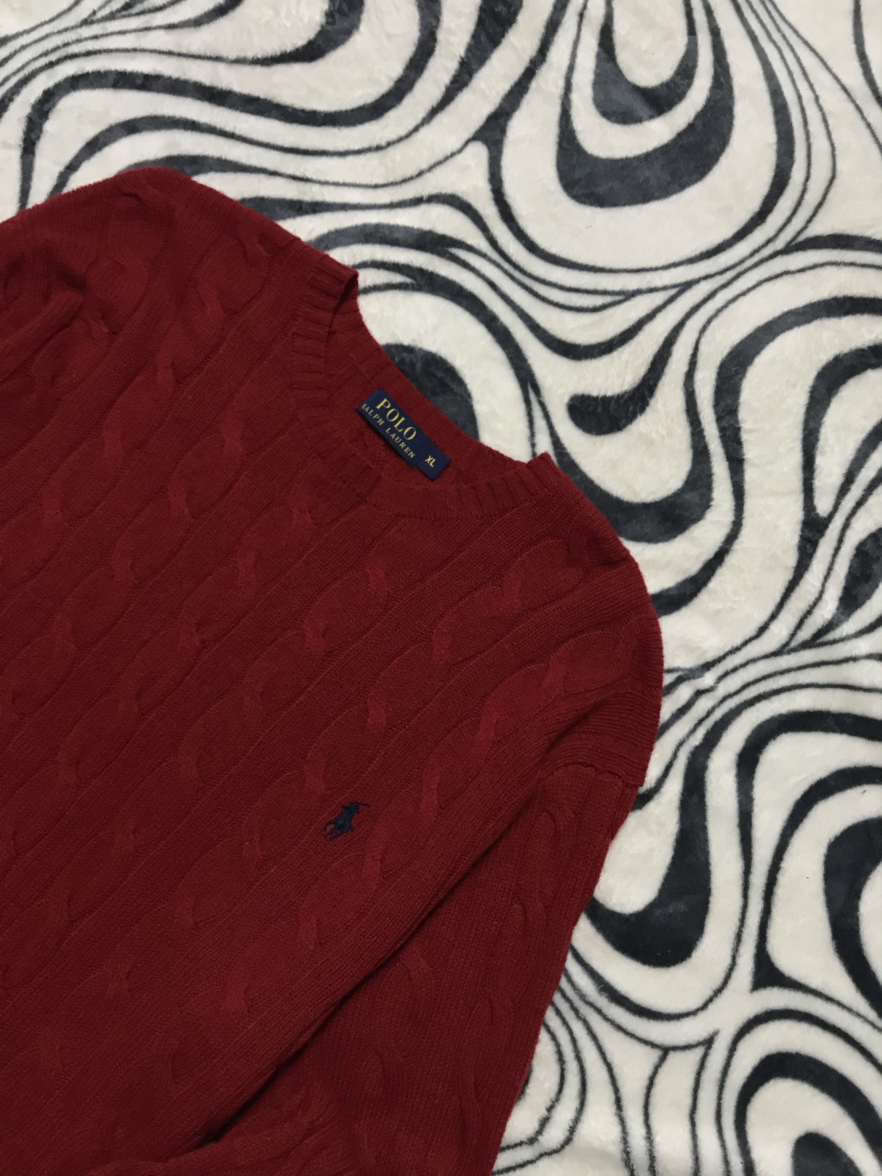 Polo Ralph Lauren Polo Ralph Lauren Mens Knit Sweater Y2K Size US XL / EU 56 / 4 - 2 Thumbnail