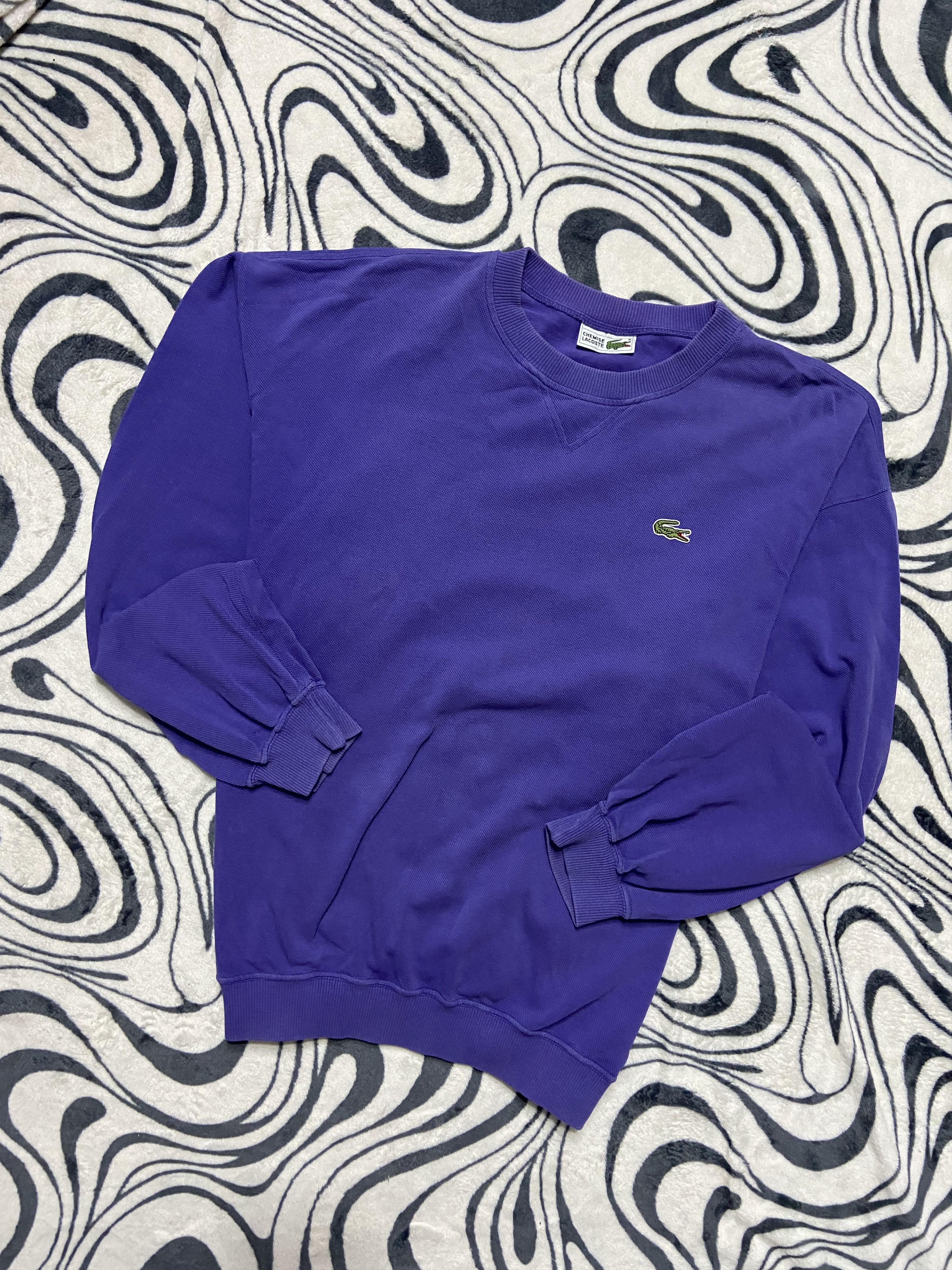 Lacoste × Vintage Lacoste 90s Vintage Mens Sweatshirt Size US XXL / EU 58 / 5 - 1 Thumbnail