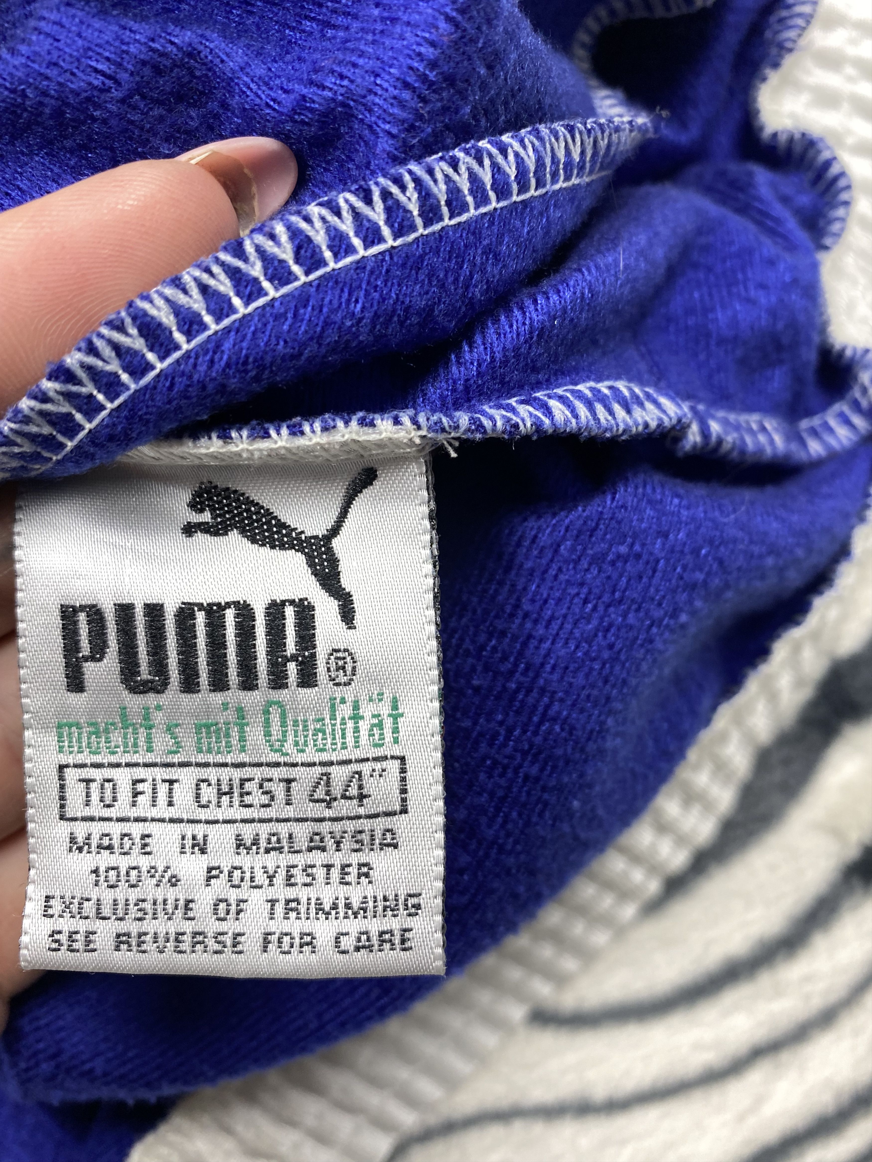 Puma Puma Equipe 90s Vintage Mens Track Top Jacket Size US XL / EU 56 / 4 - 7 Thumbnail