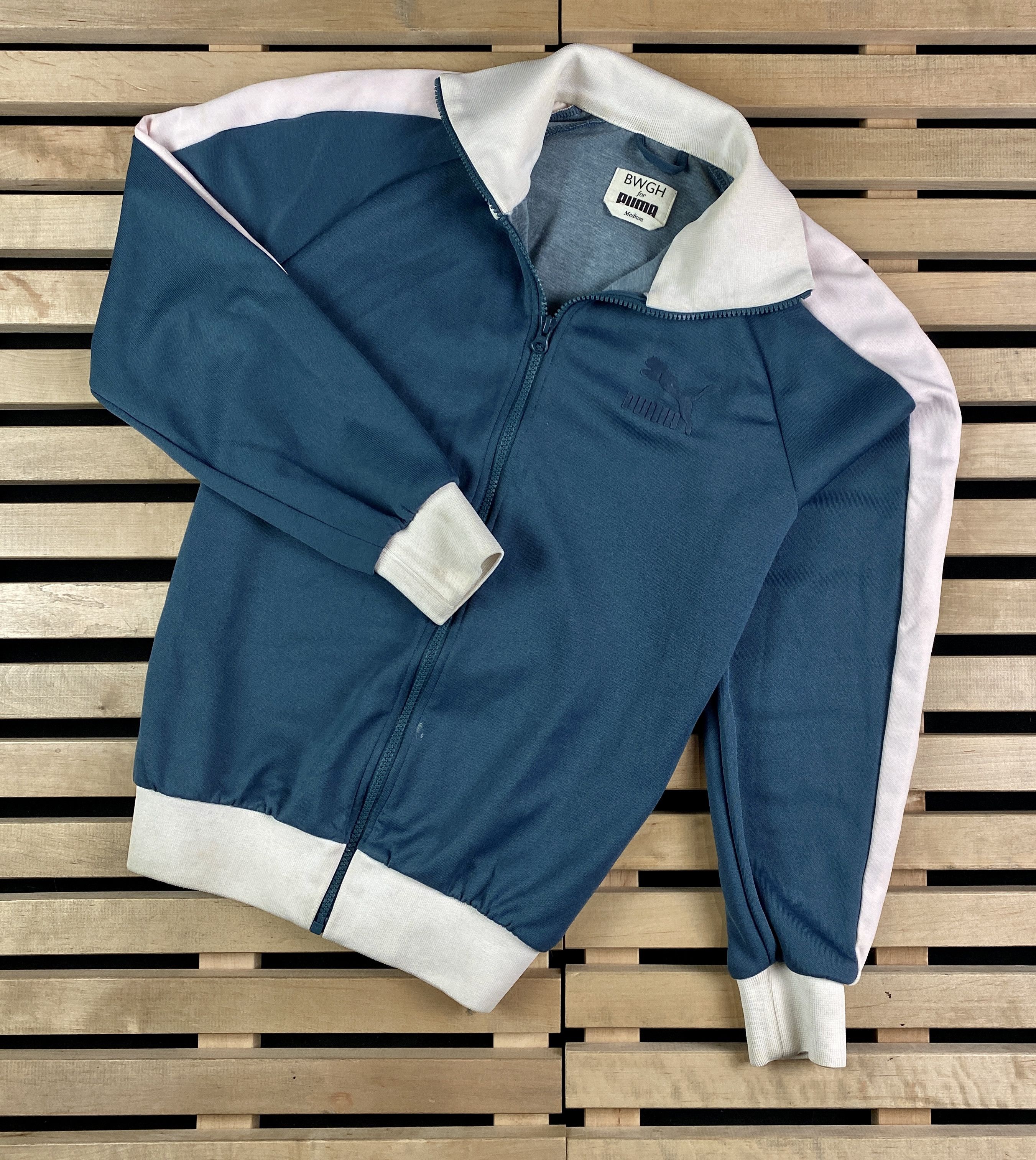 Puma × Vintage Mens Full Zip Jacket Track Jacks BWGH by Puma Size XL Size US XL / EU 56 / 4 - 1 Thumbnail